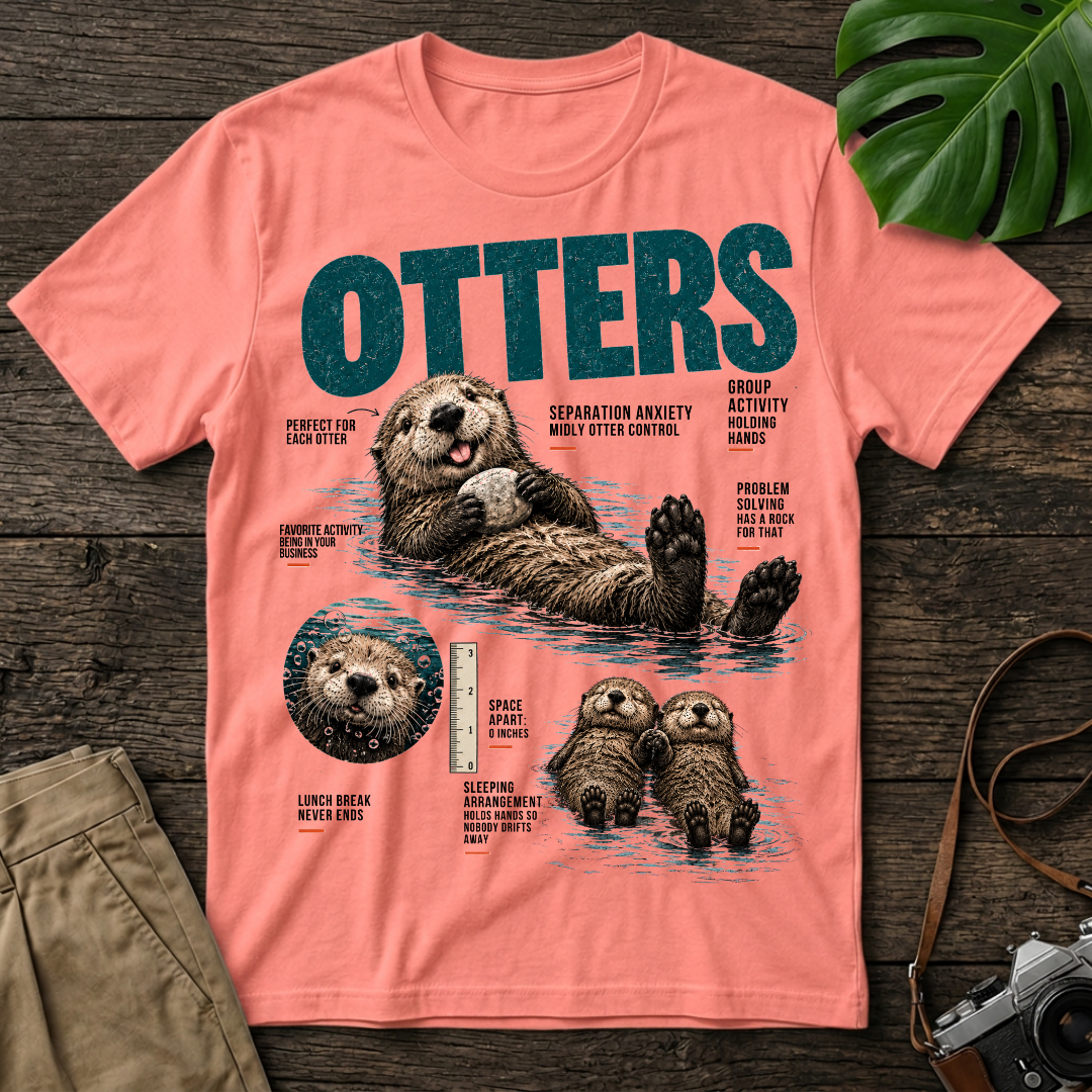 Otter Infographic T-Shirt