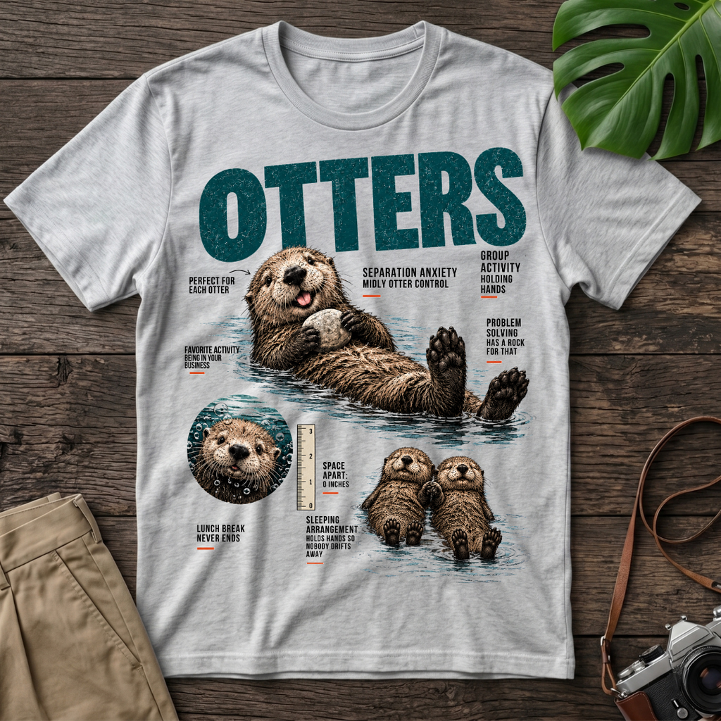 Otter Infographic T-Shirt