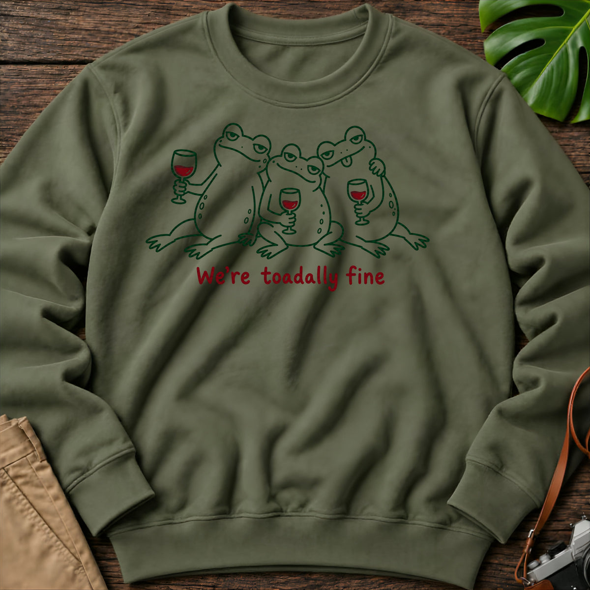 gildan-18000-sweatshirt-mockup-military-green