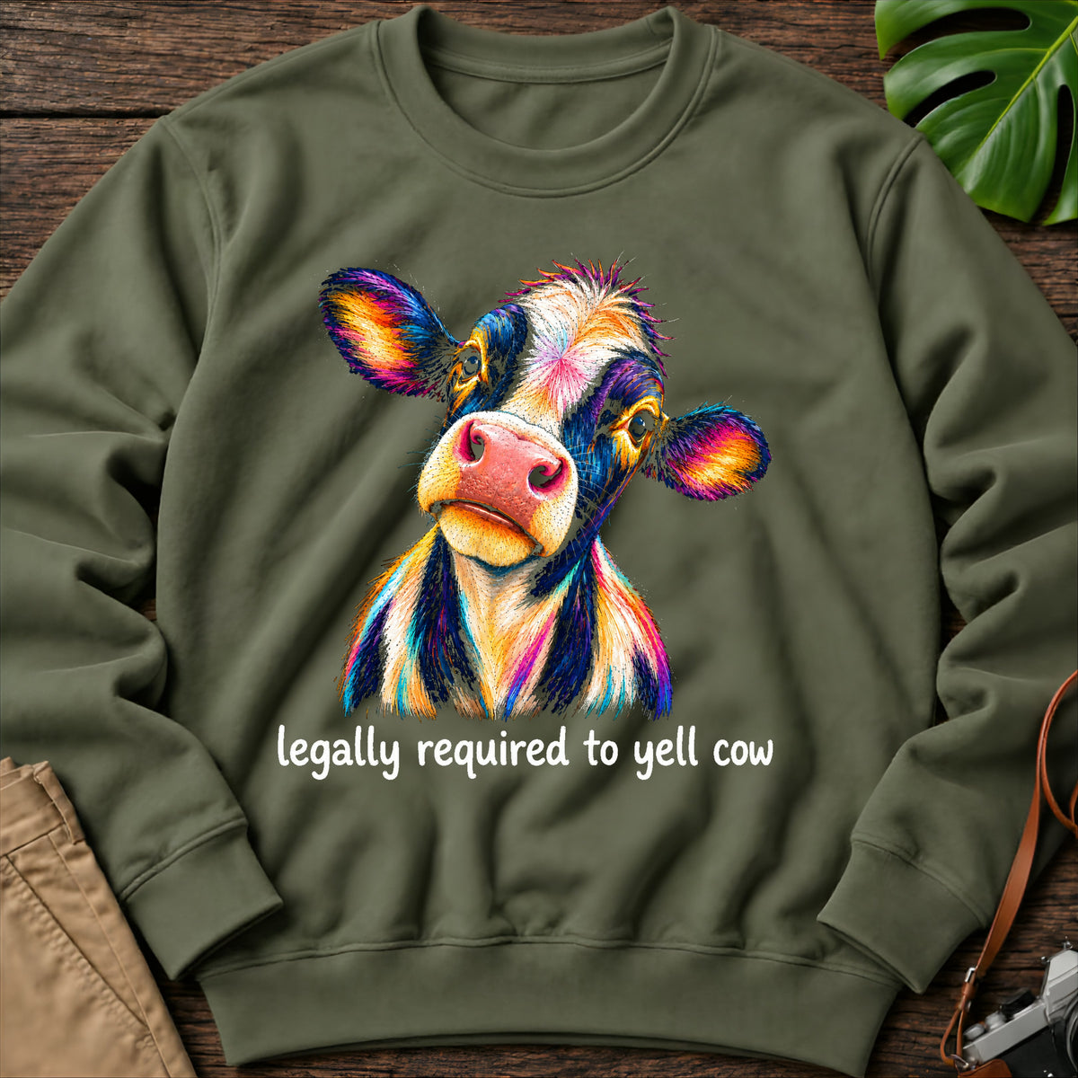 gildan-18000-sweatshirt-mockup-military-green