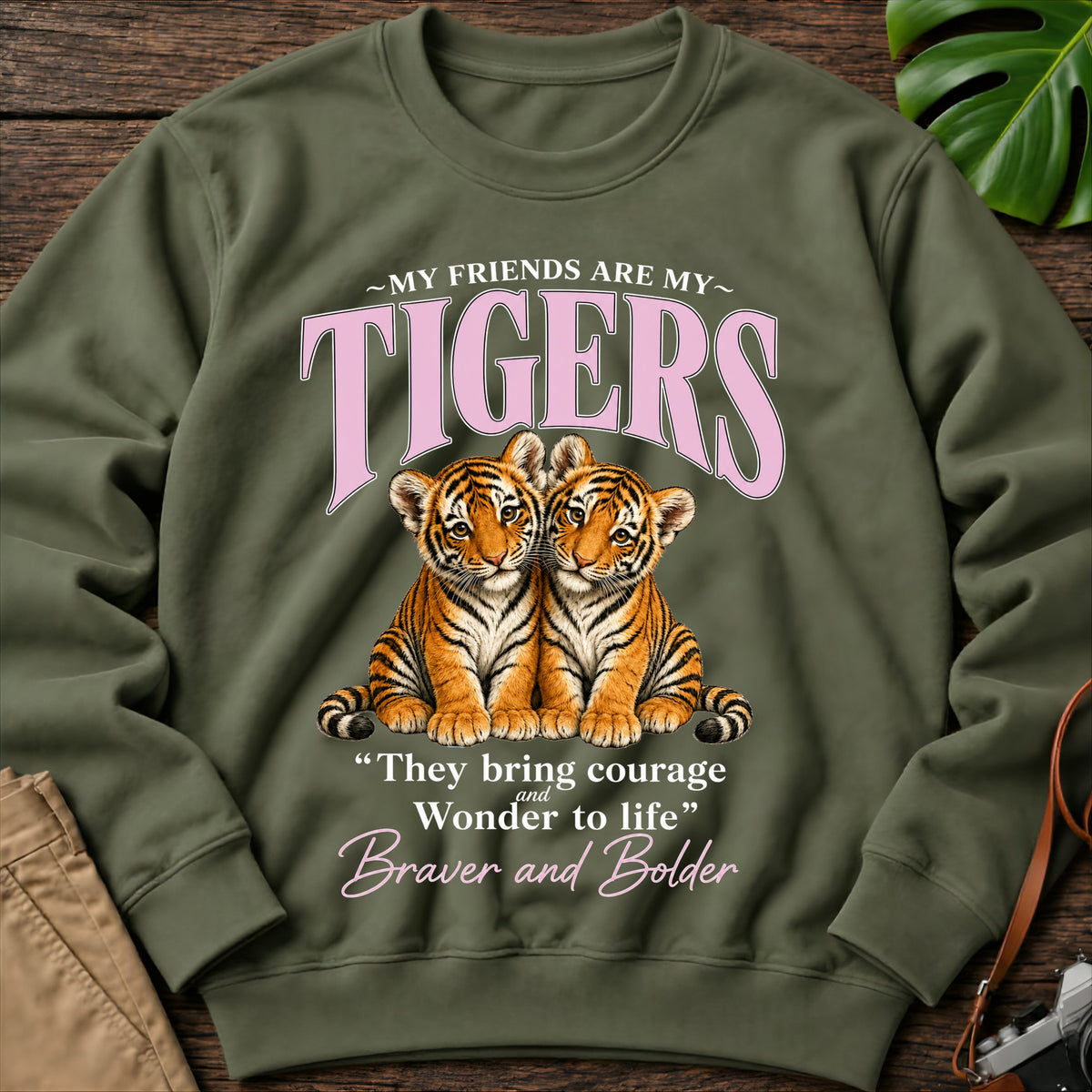 gildan-18000-sweatshirt-mockup-military-green