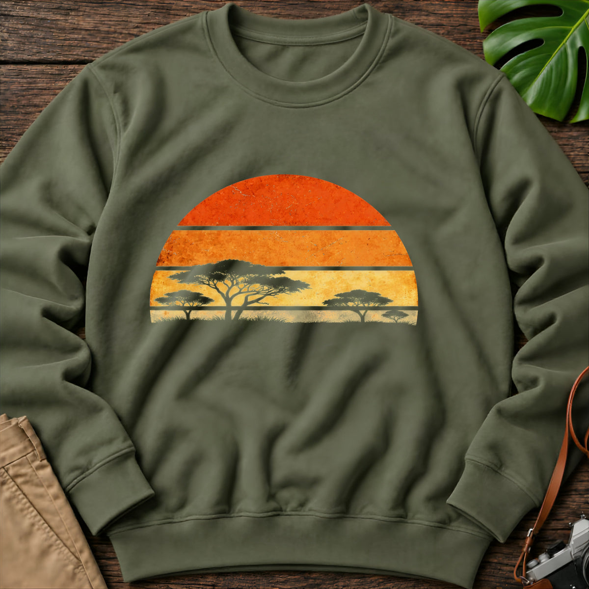 gildan-18000-sweatshirt-mockup-military-green