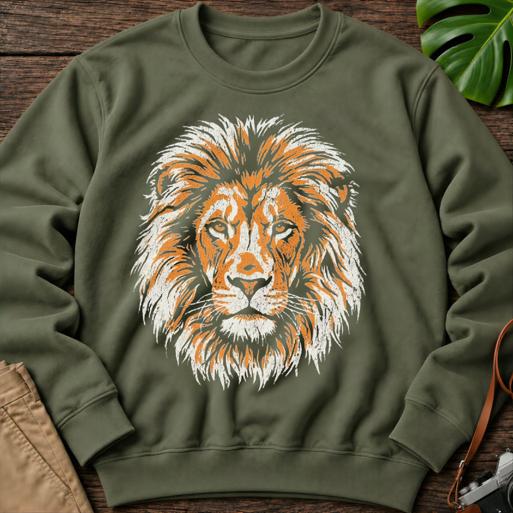 gildan-18000-sweatshirt-mockup-military-green