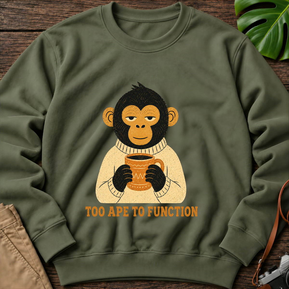 gildan-18000-sweatshirt-mockup-military-green