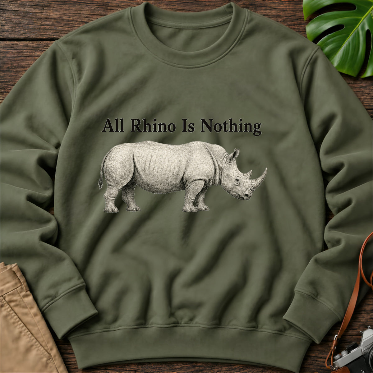 gildan-18000-sweatshirt-mockup-military-green