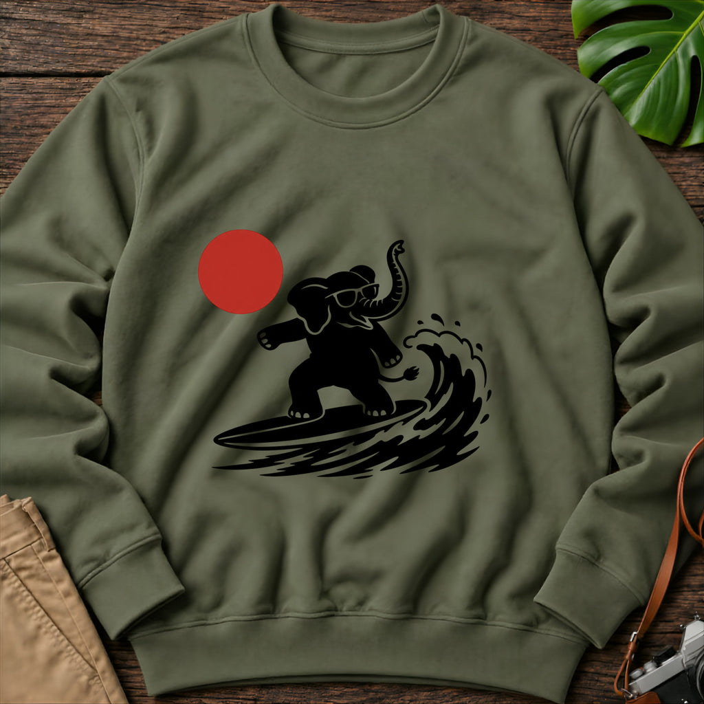 gildan-18000-sweatshirt-mockup-military-green