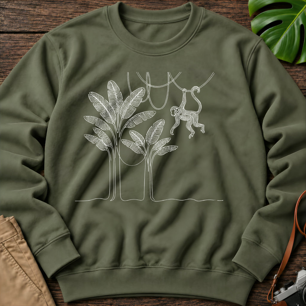 gildan-18000-sweatshirt-mockup-military-green