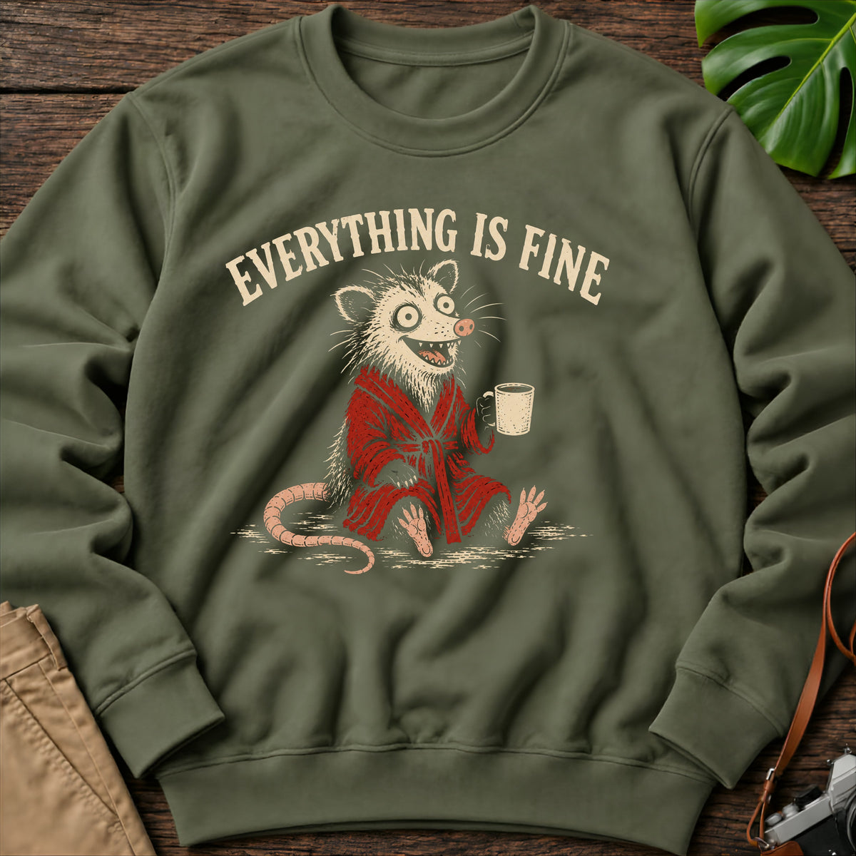 gildan-18000-sweatshirt-mockup-military-green