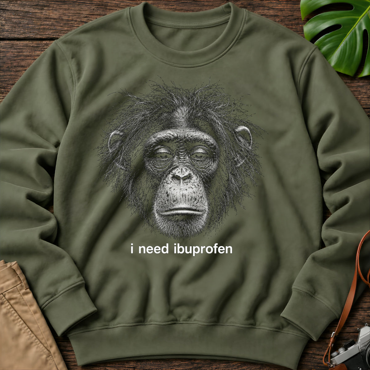 gildan-18000-sweatshirt-mockup-military-green