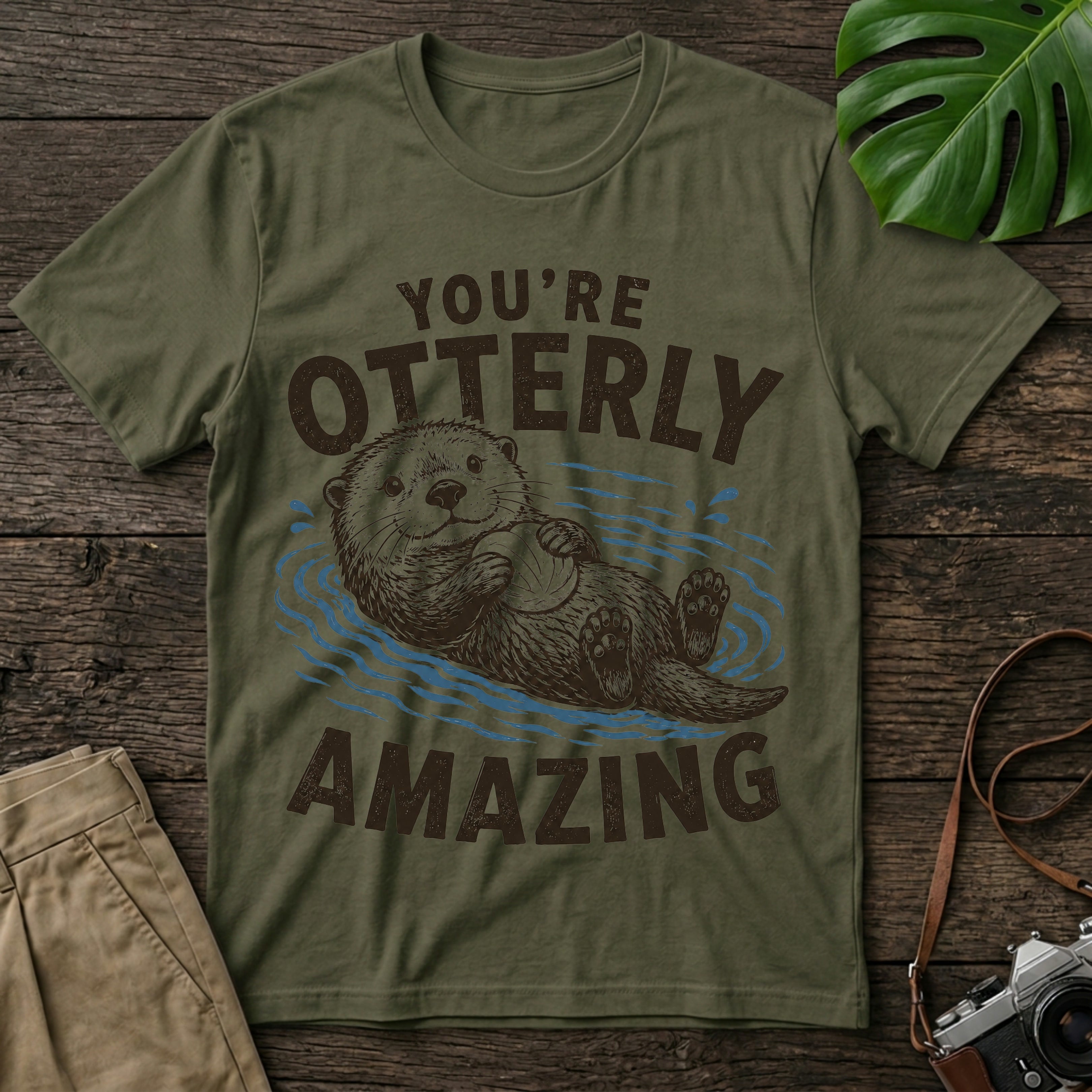 gildan-64000-mockup-military-green