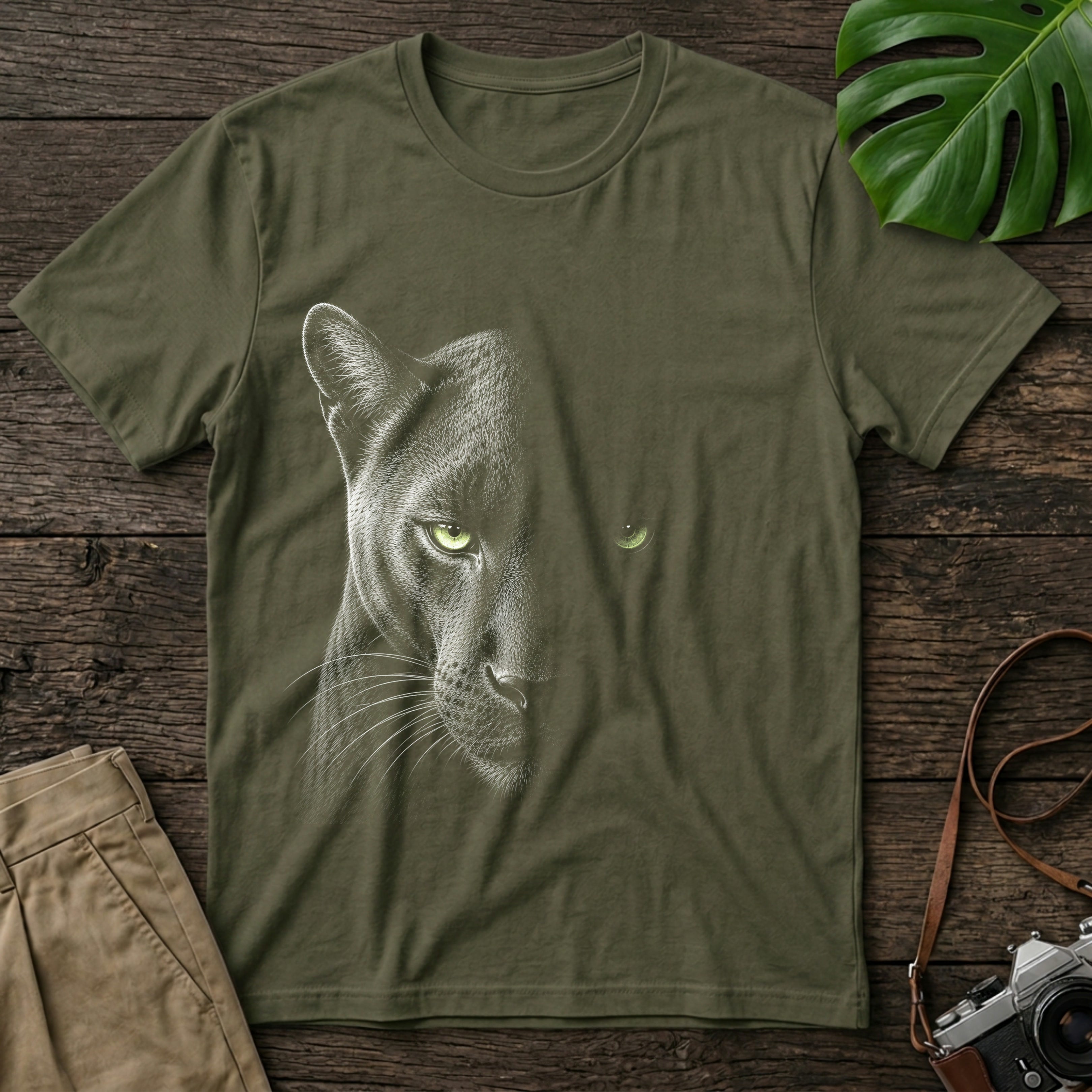 gildan-64000-mockup-military-green