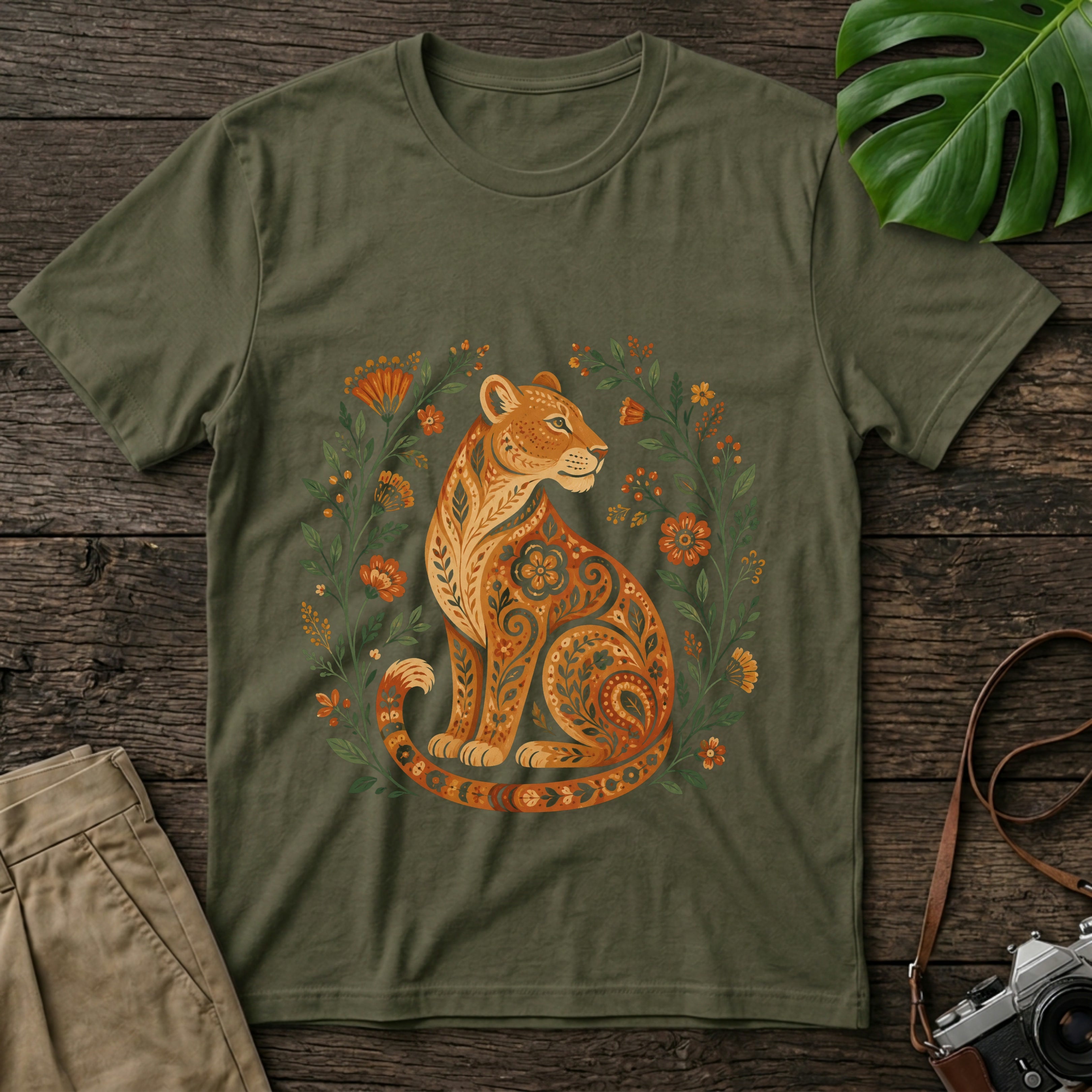 gildan-64000-mockup-military-green