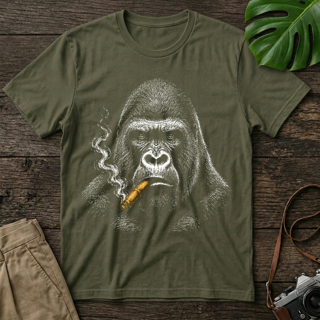 gildan-64000-mockup-military-green