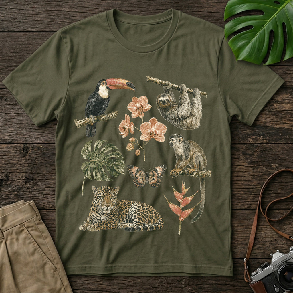 gildan-64000-mockup-military-green