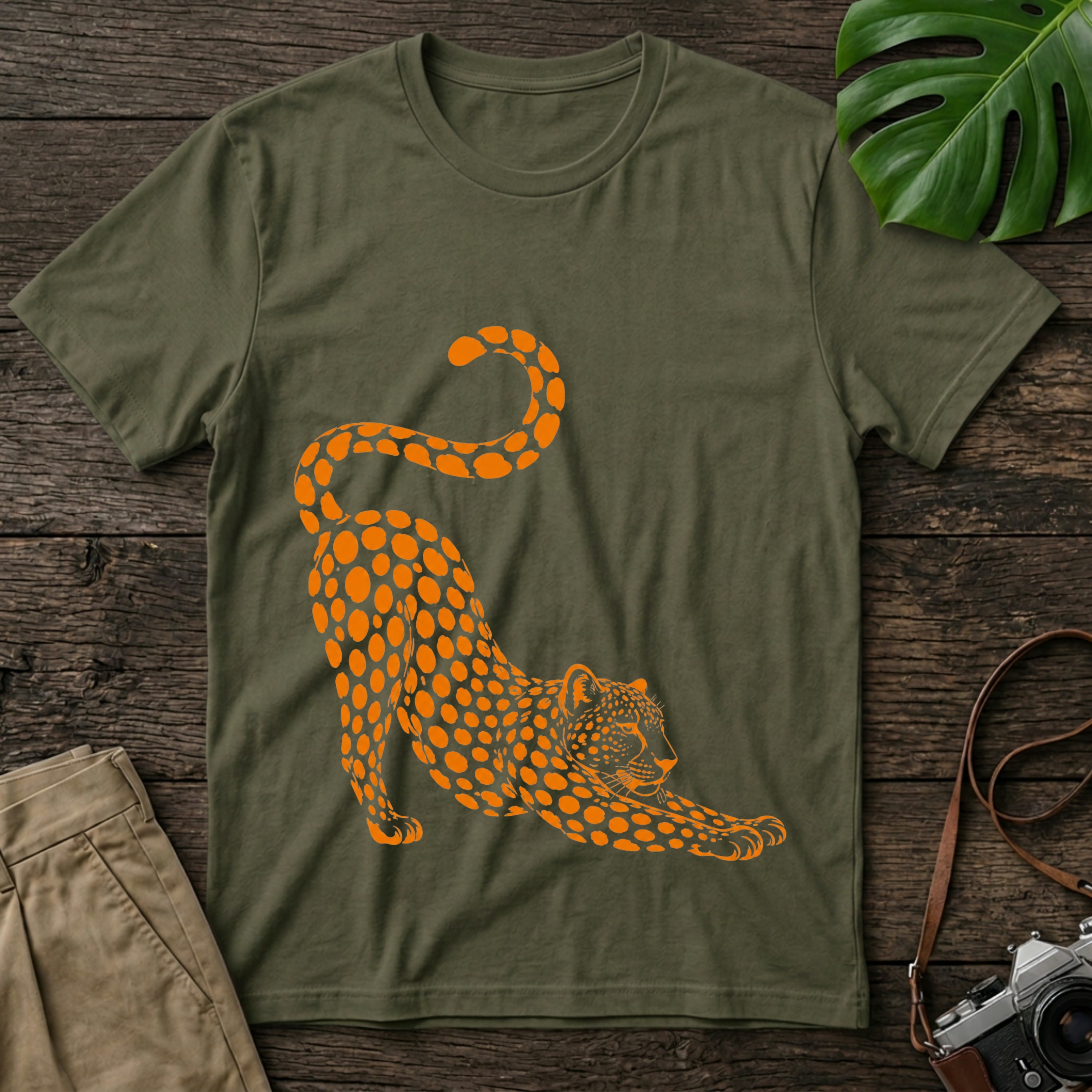 gildan-64000-mockup-military-green