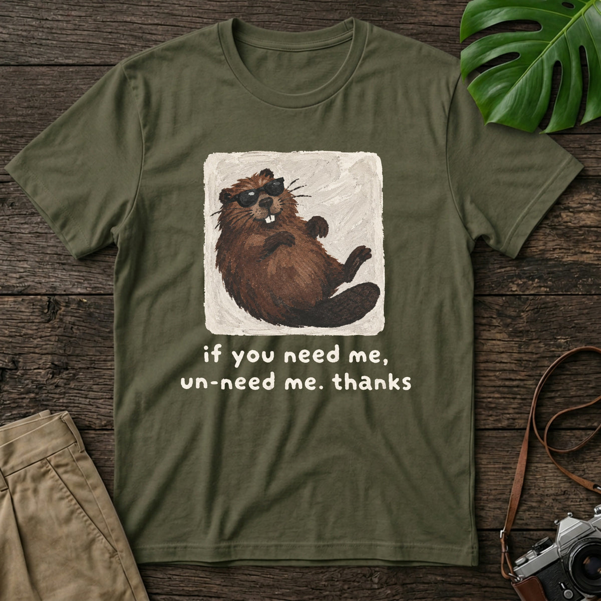 gildan-64000-mockup-military-green