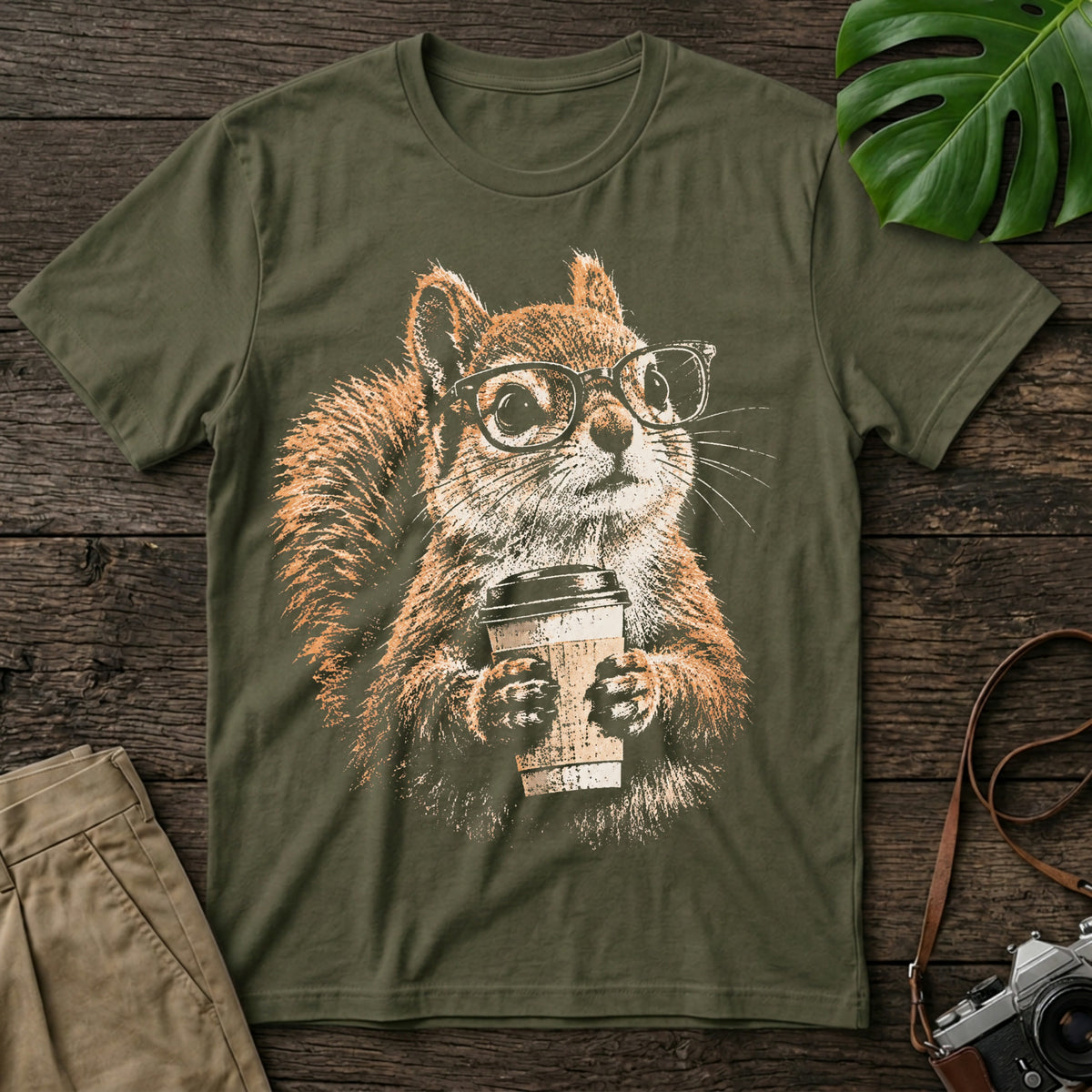 gildan-64000-mockup-military-green