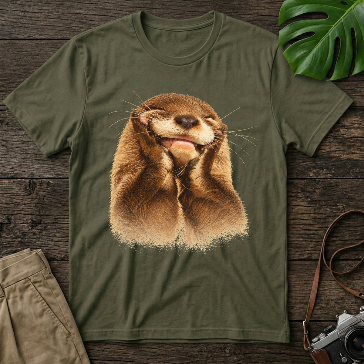 gildan-64000-mockup-military-green