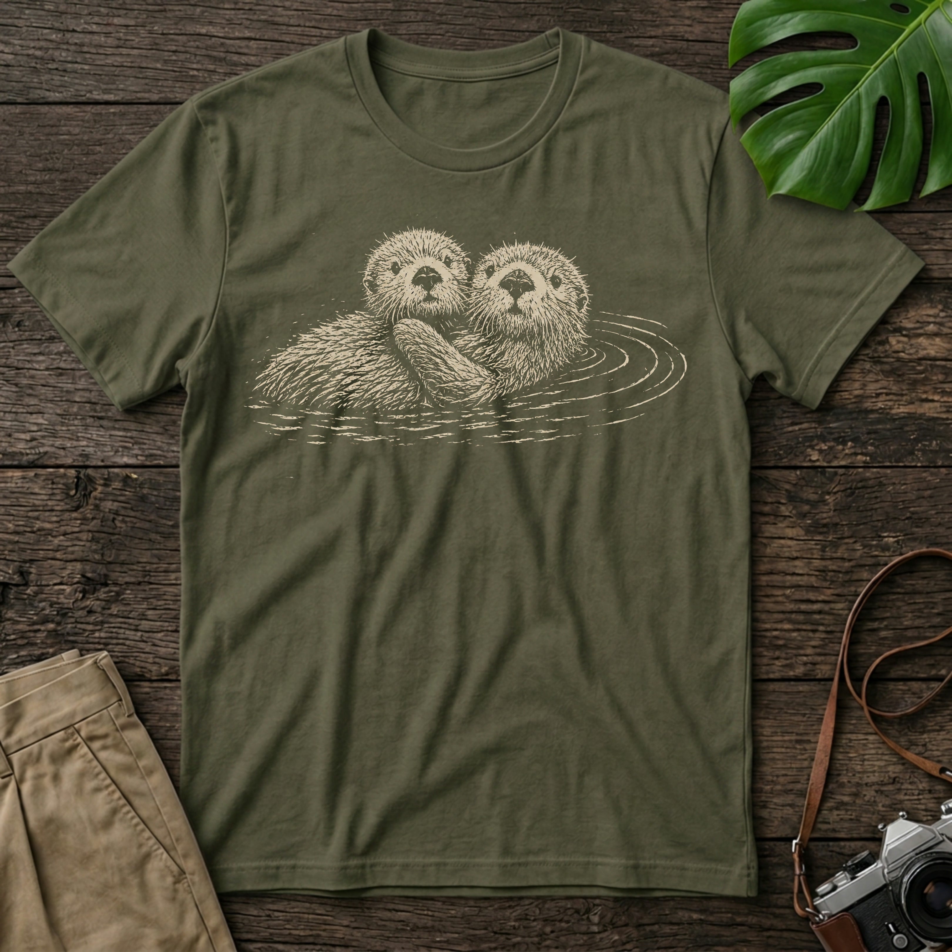 gildan-64000-mockup-military-green