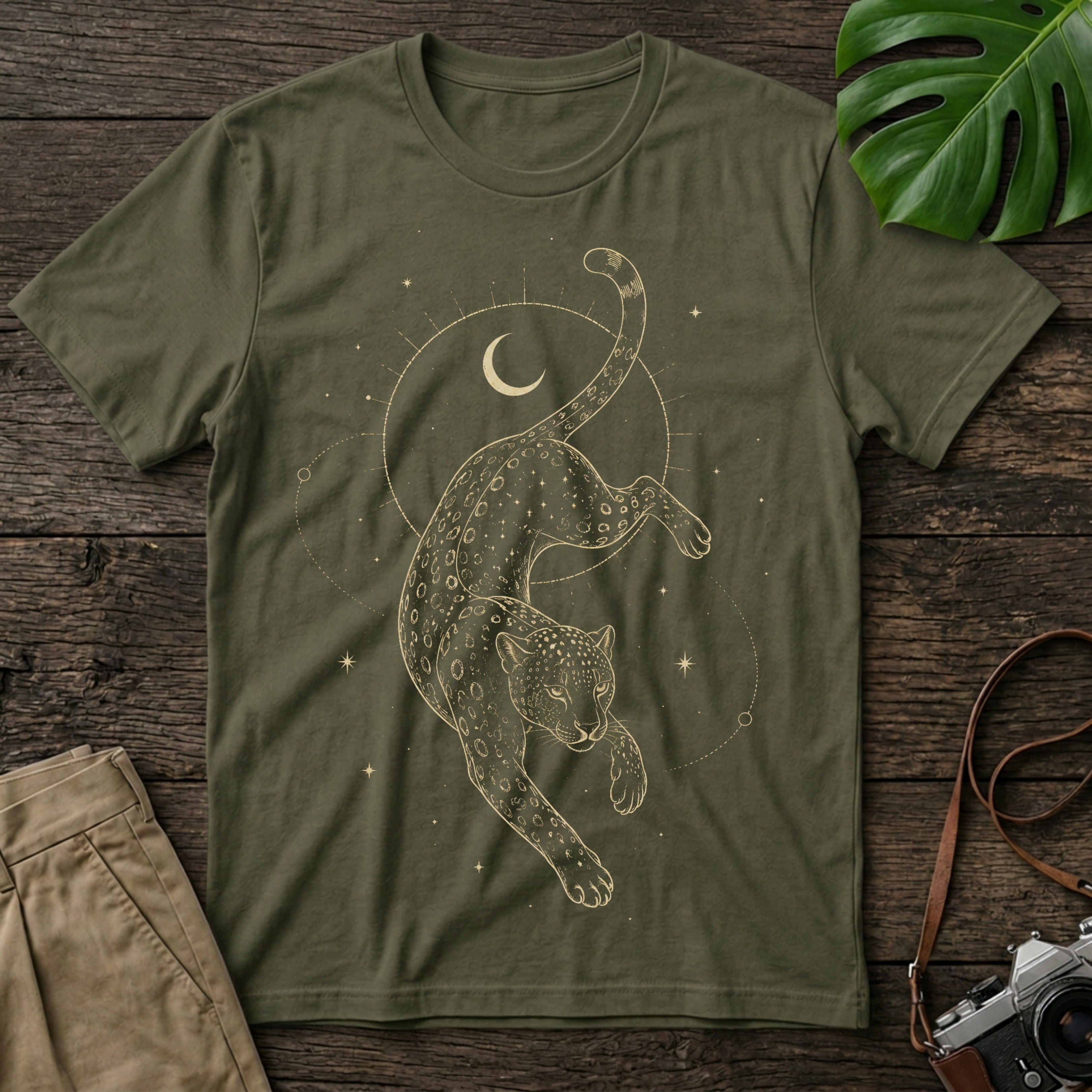 gildan-64000-mockup-military-green