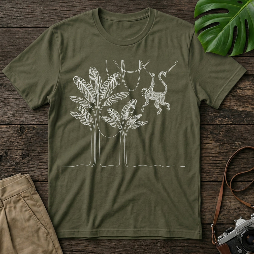 gildan-64000-mockup-military-green