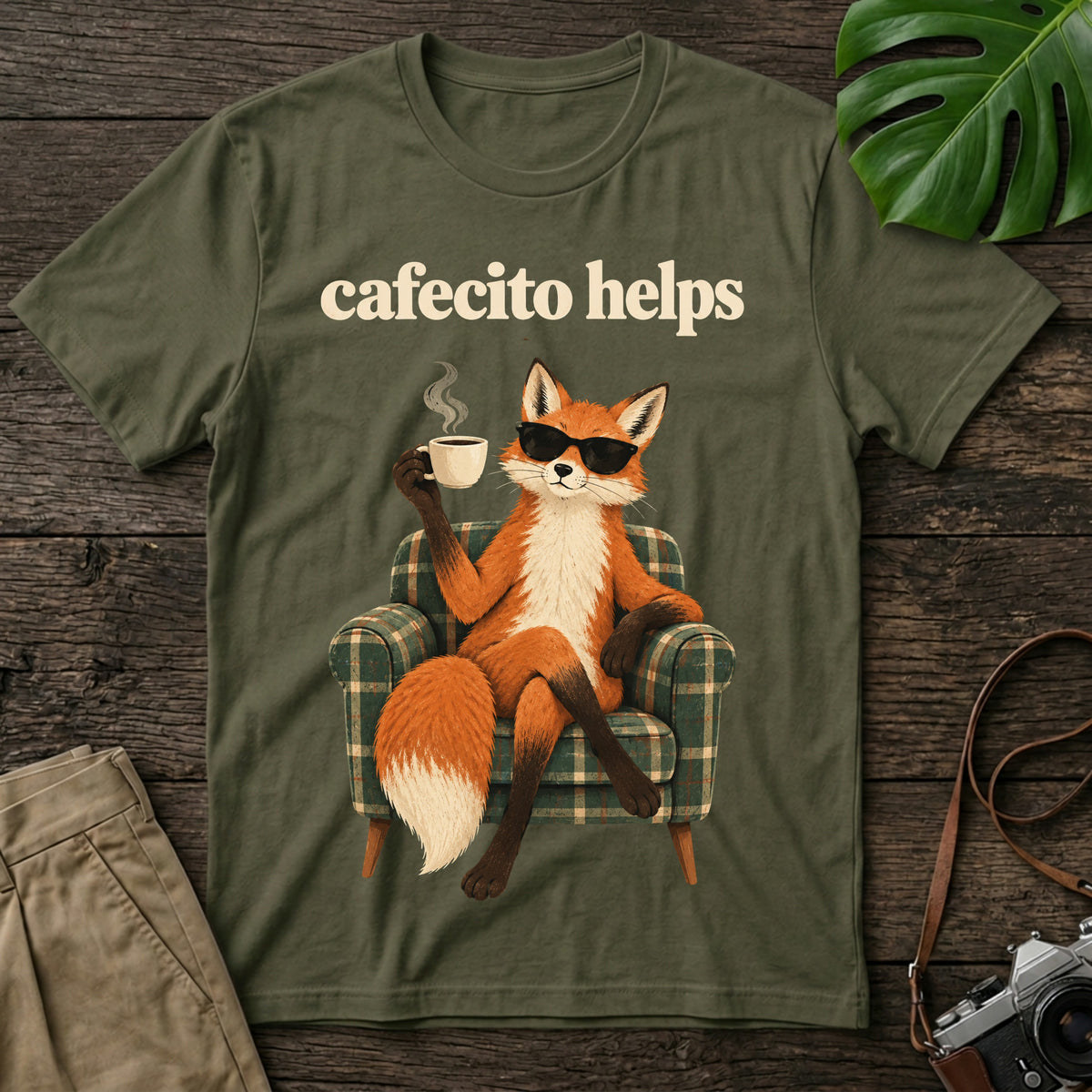 gildan-64000-mockup-military-green