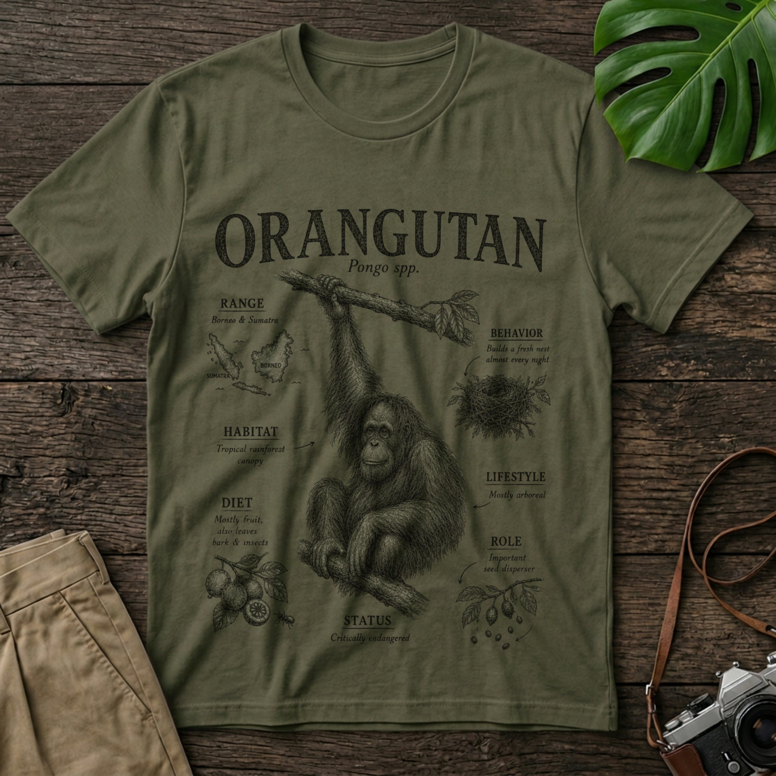gildan-64000-mockup-military-green