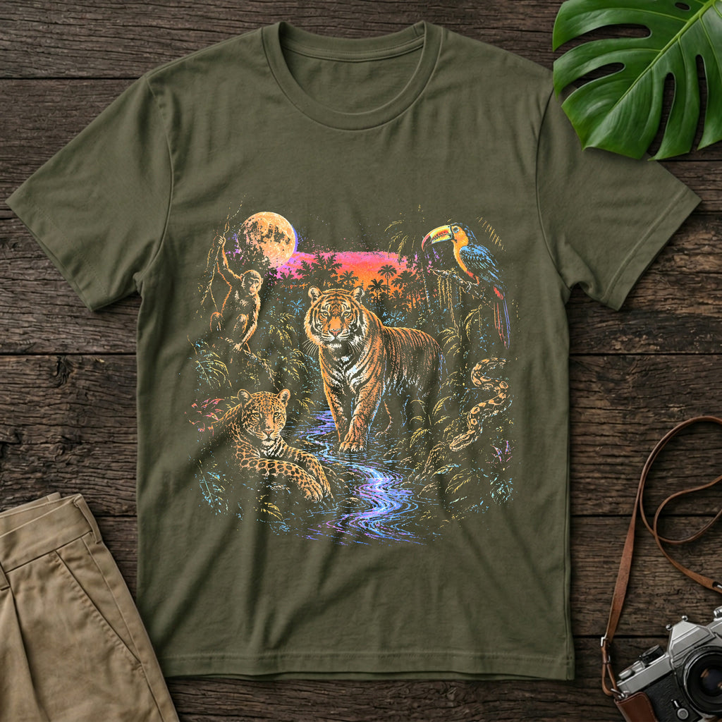 gildan-64000-mockup-military-green