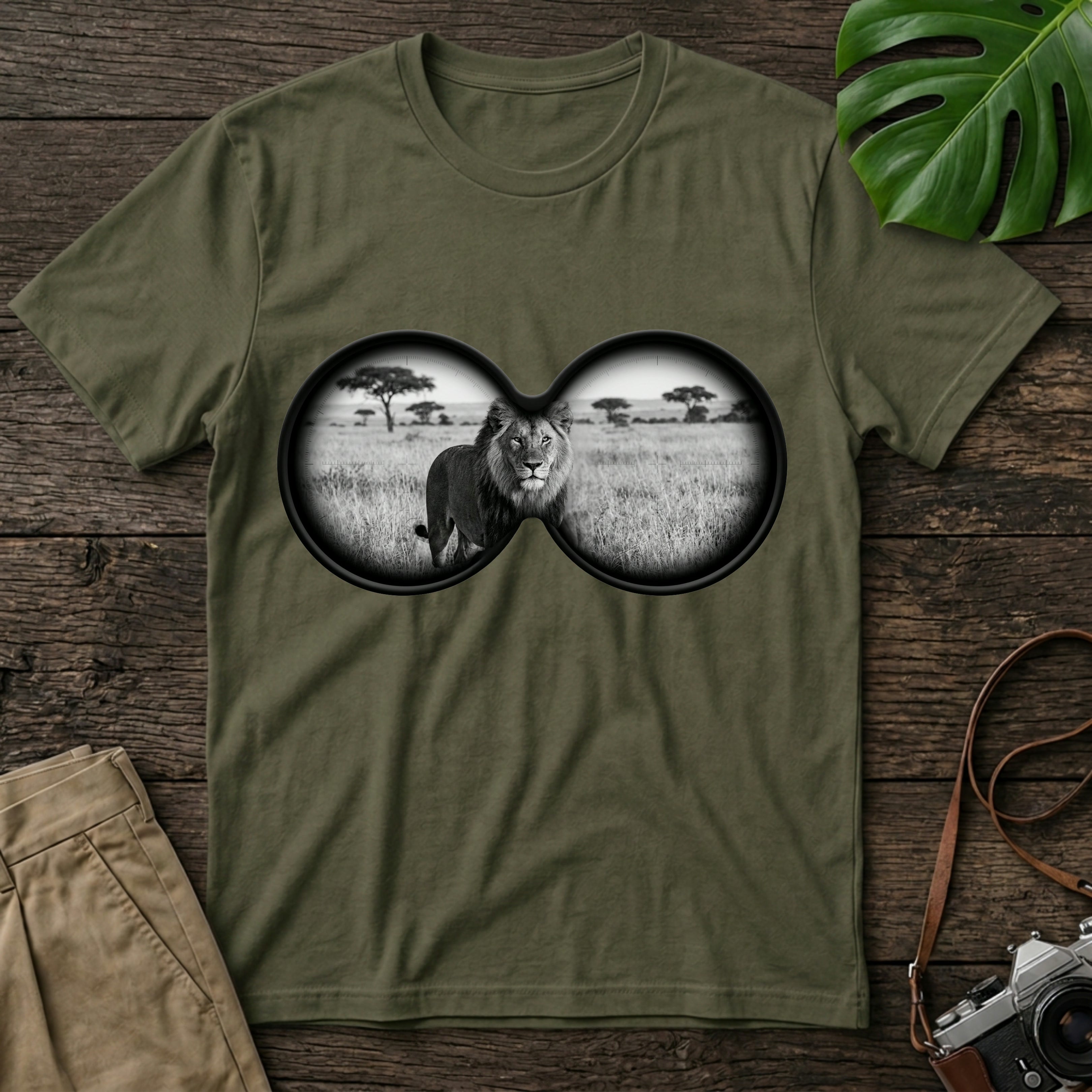 gildan-64000-mockup-military-green