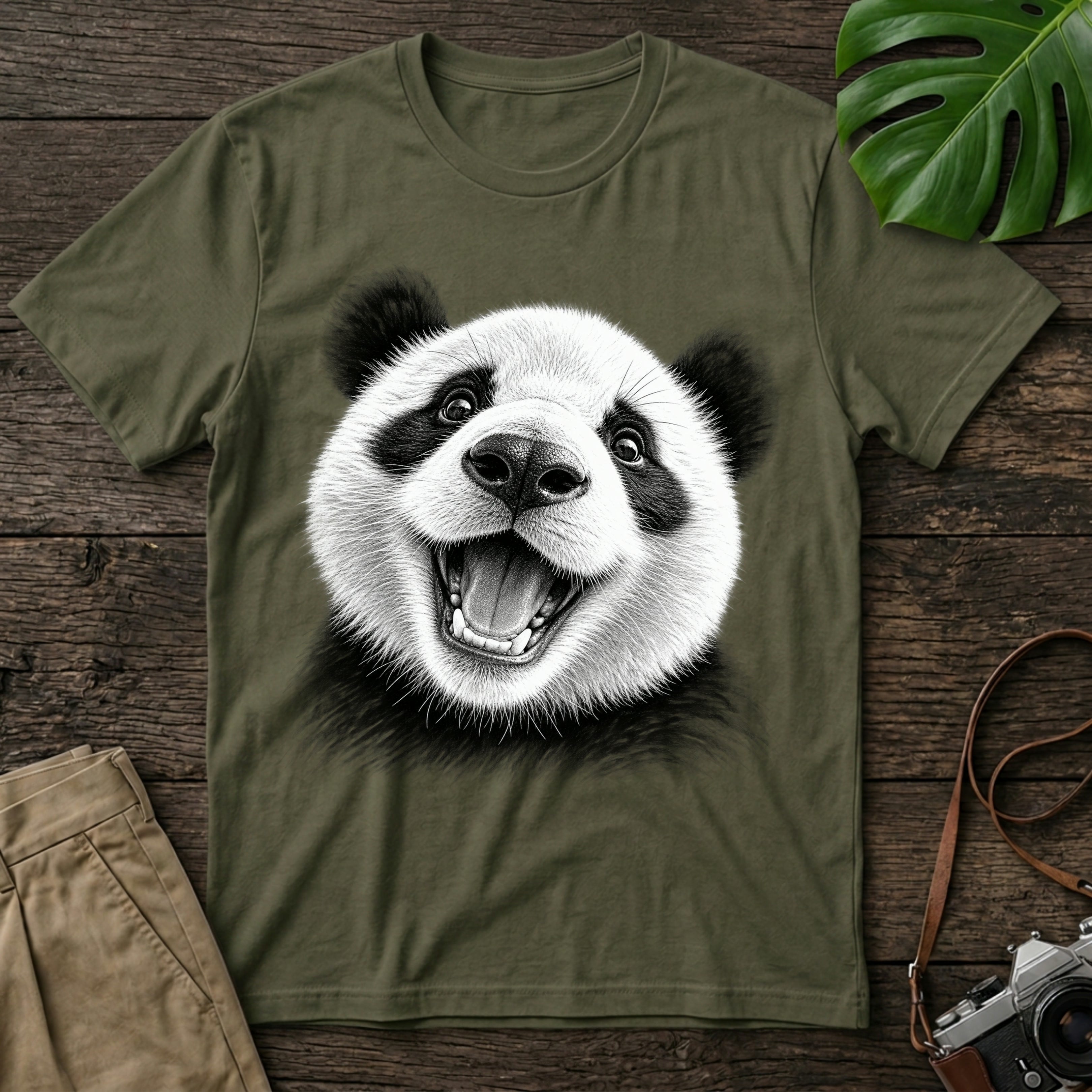 gildan-64000-mockup-military-green