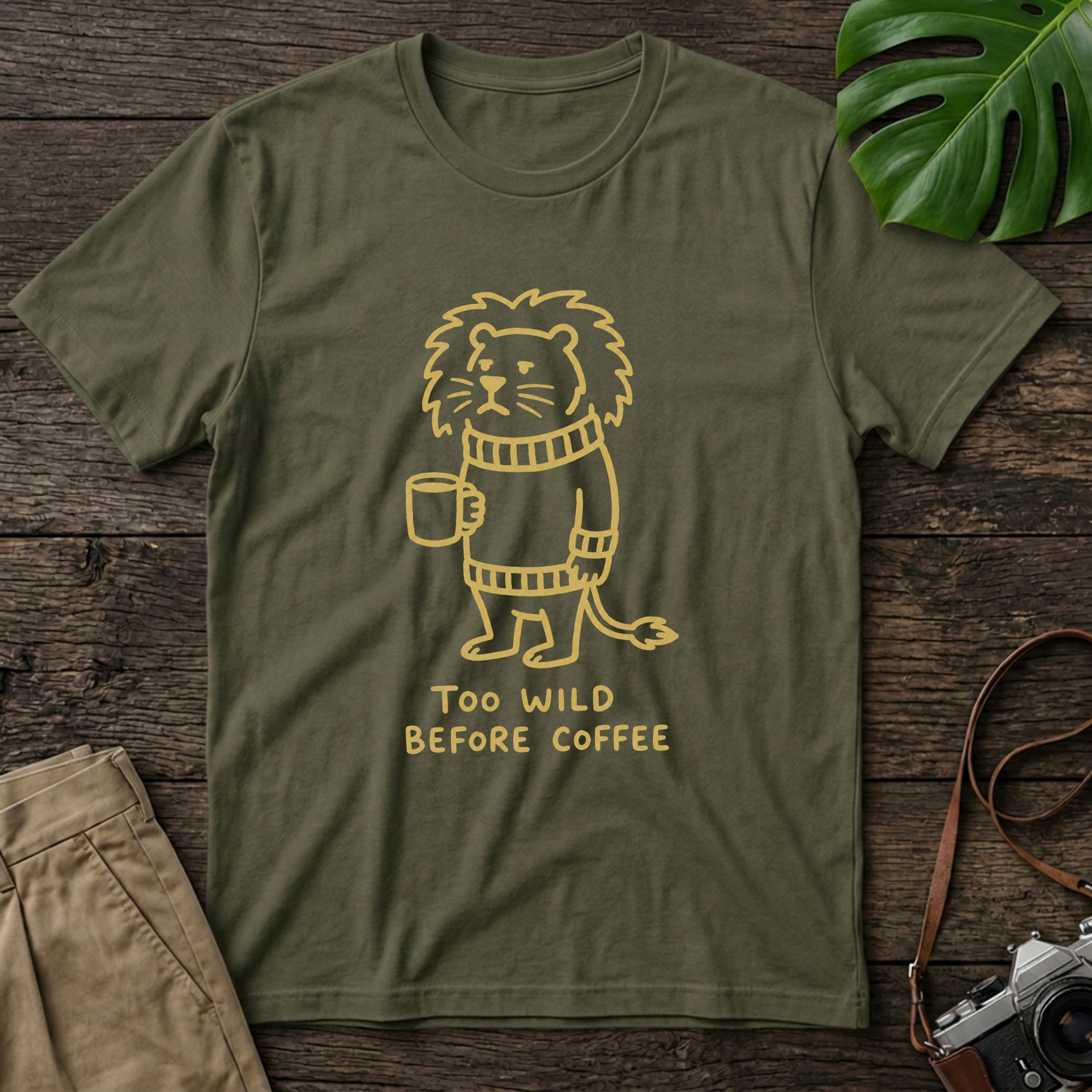 gildan-64000-mockup-military-green