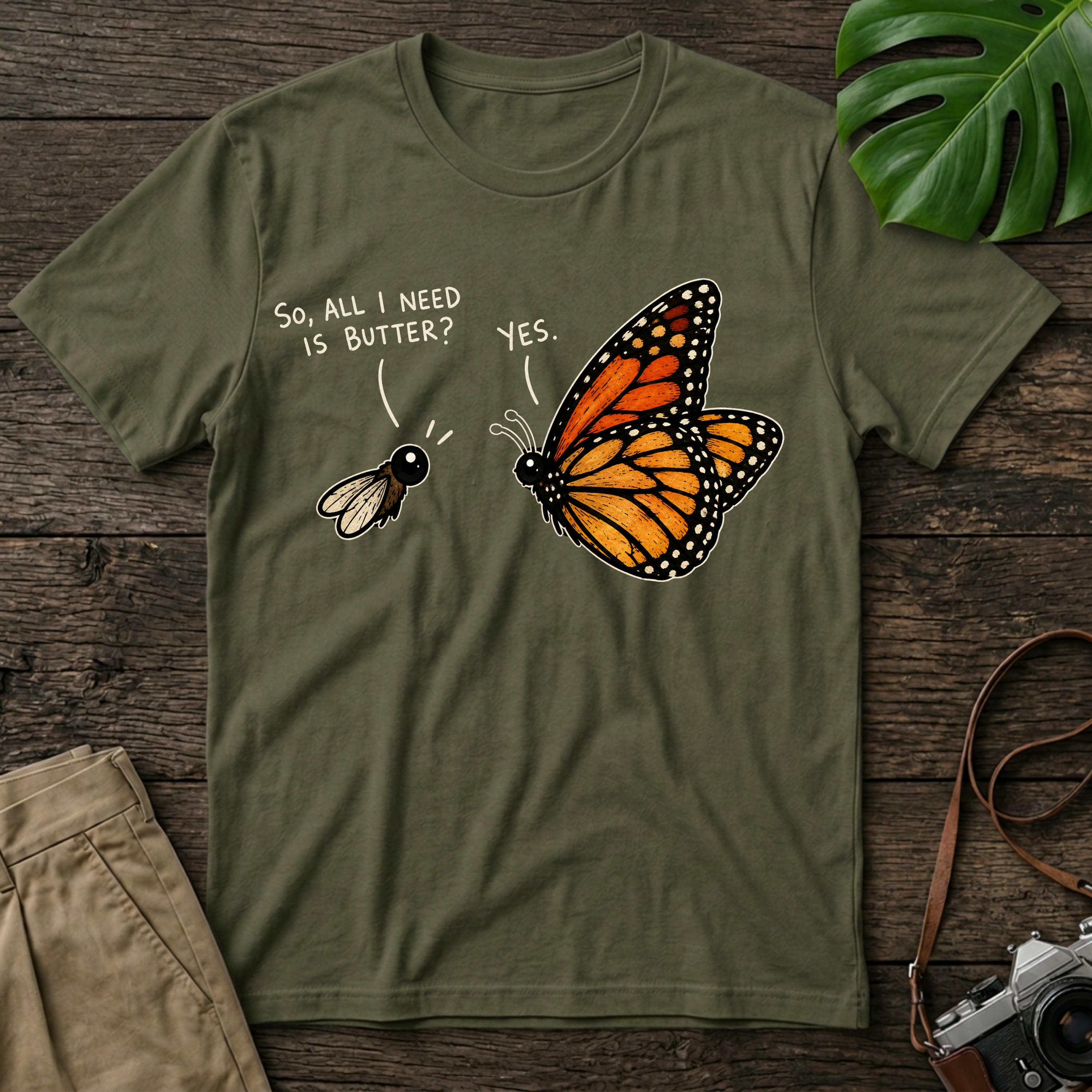 gildan-64000-mockup-military-green