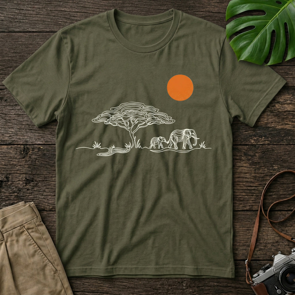 gildan-64000-mockup-military-green