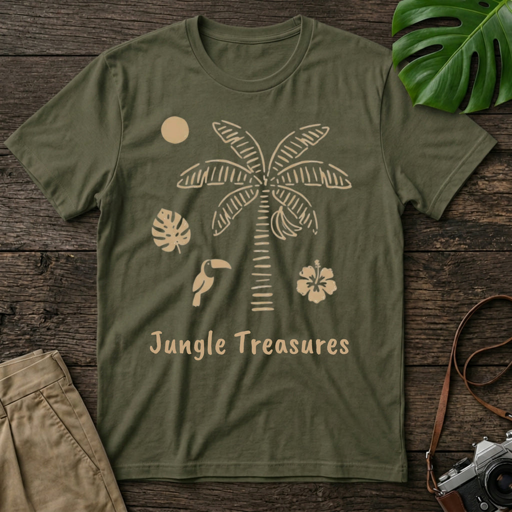 gildan-64000-mockup-military-green