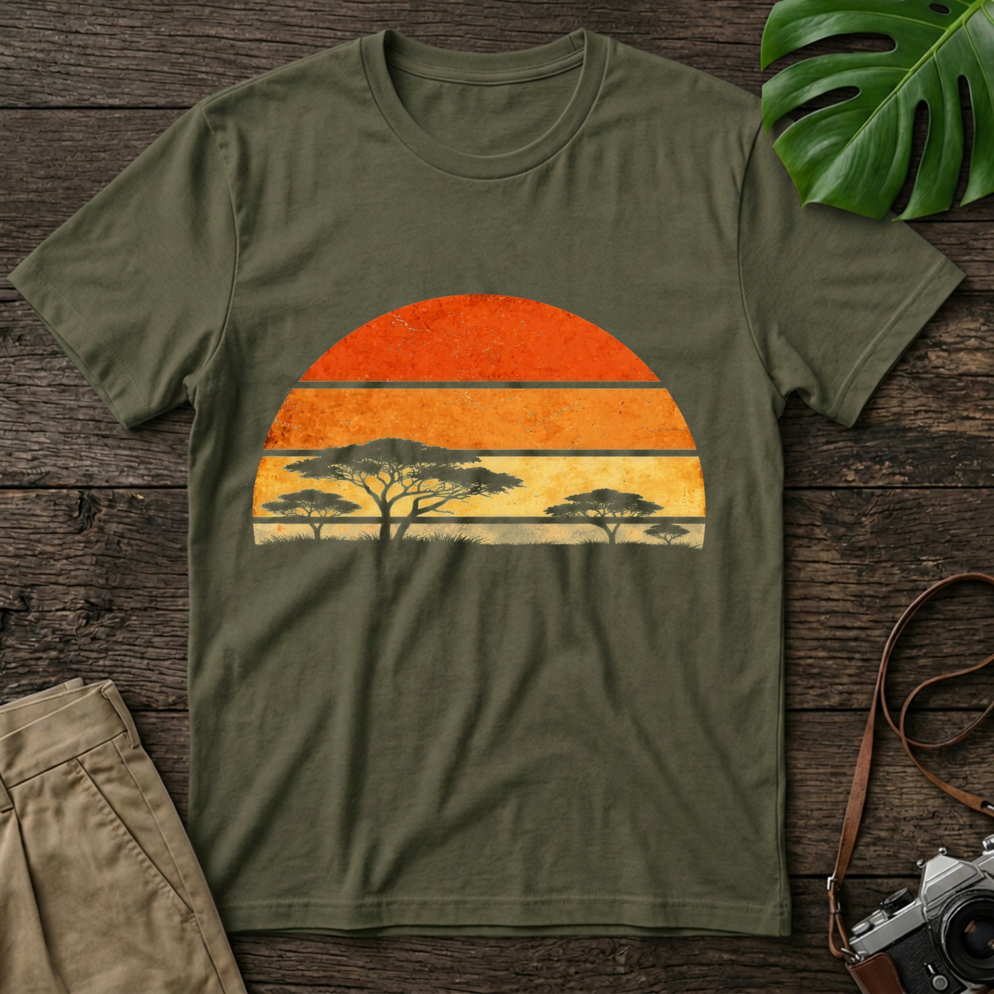 gildan-64000-mockup-military-green