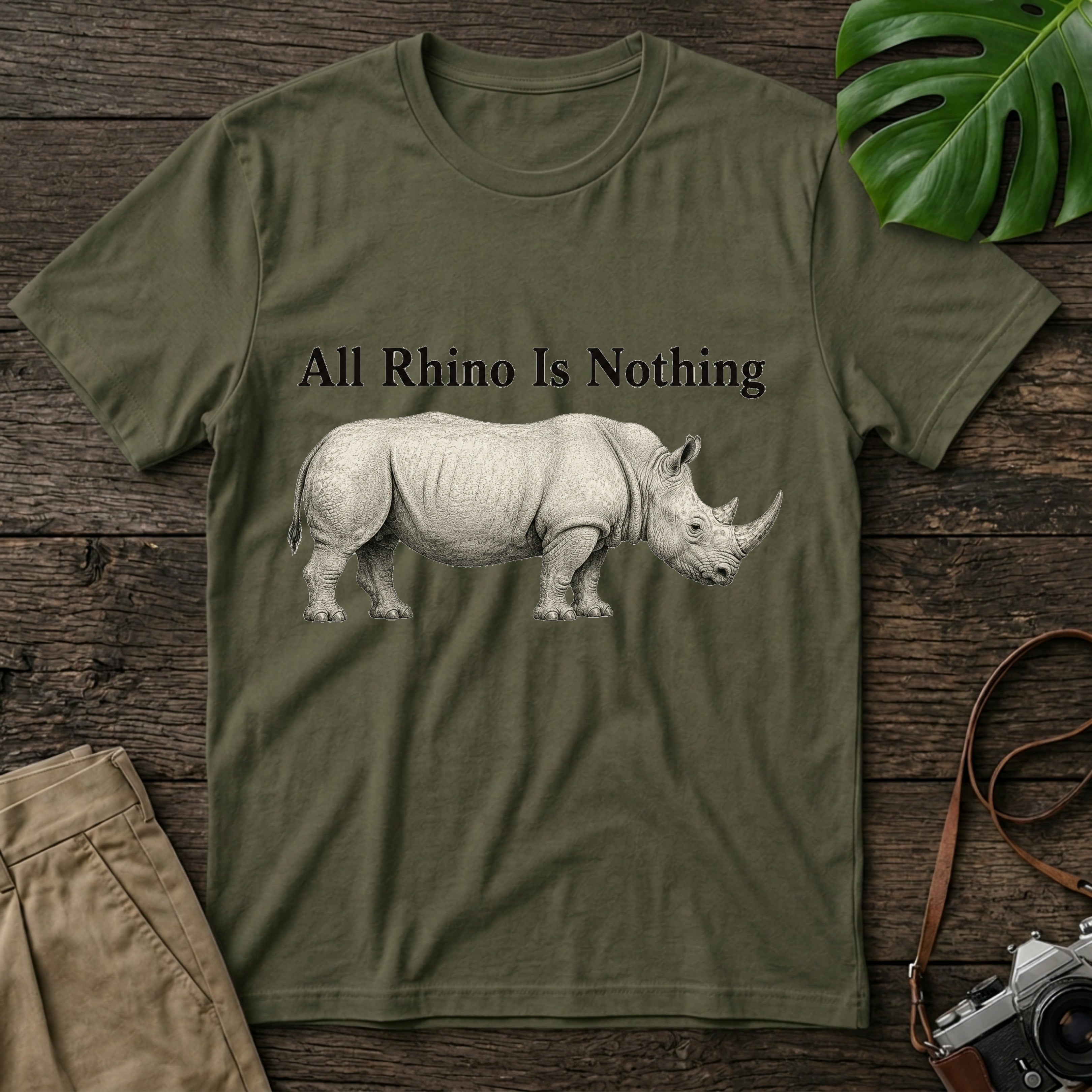 gildan-64000-mockup-military-green