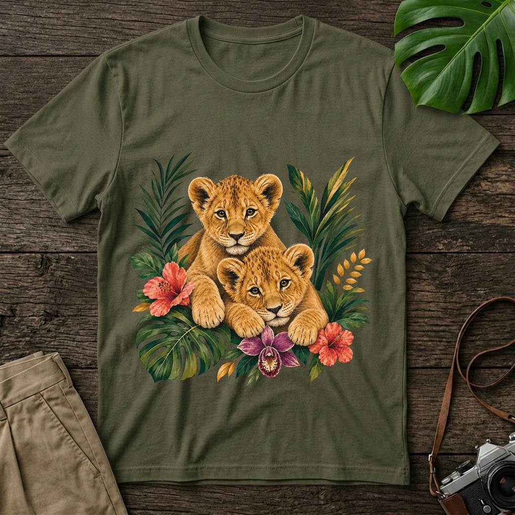 gildan-64000-mockup-military-green