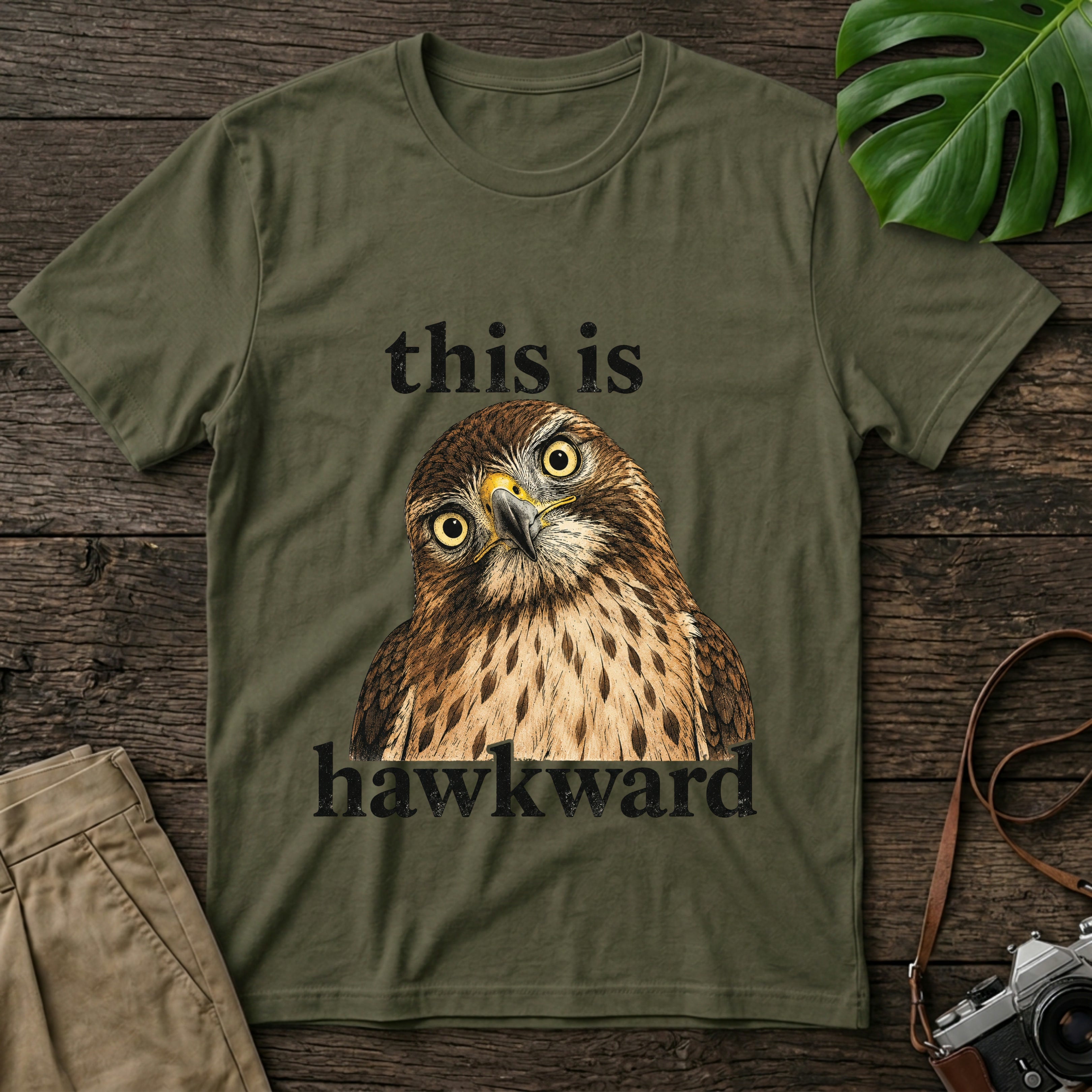 gildan-64000-mockup-military-green