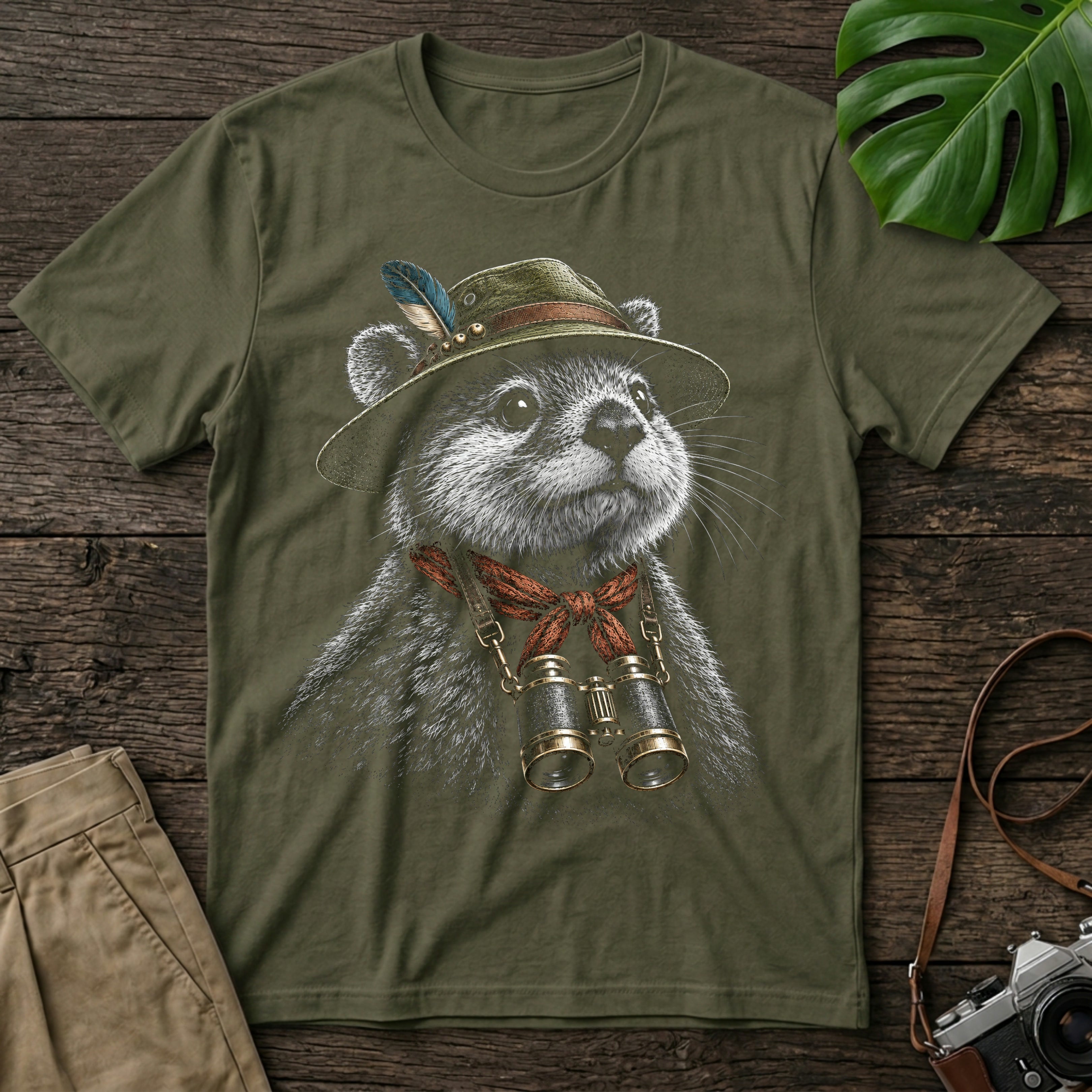 gildan-64000-mockup-military-green
