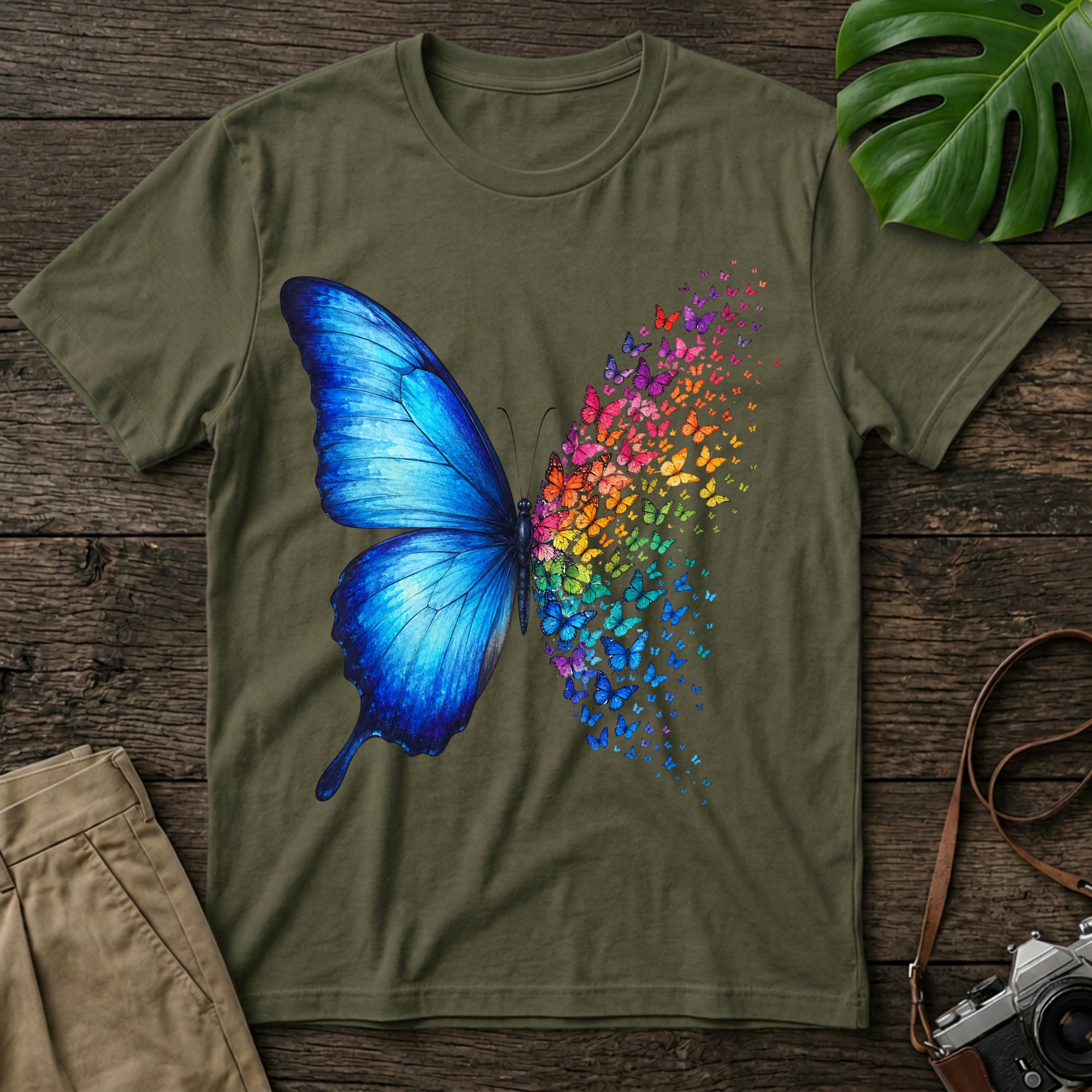 gildan-64000-mockup-military-green