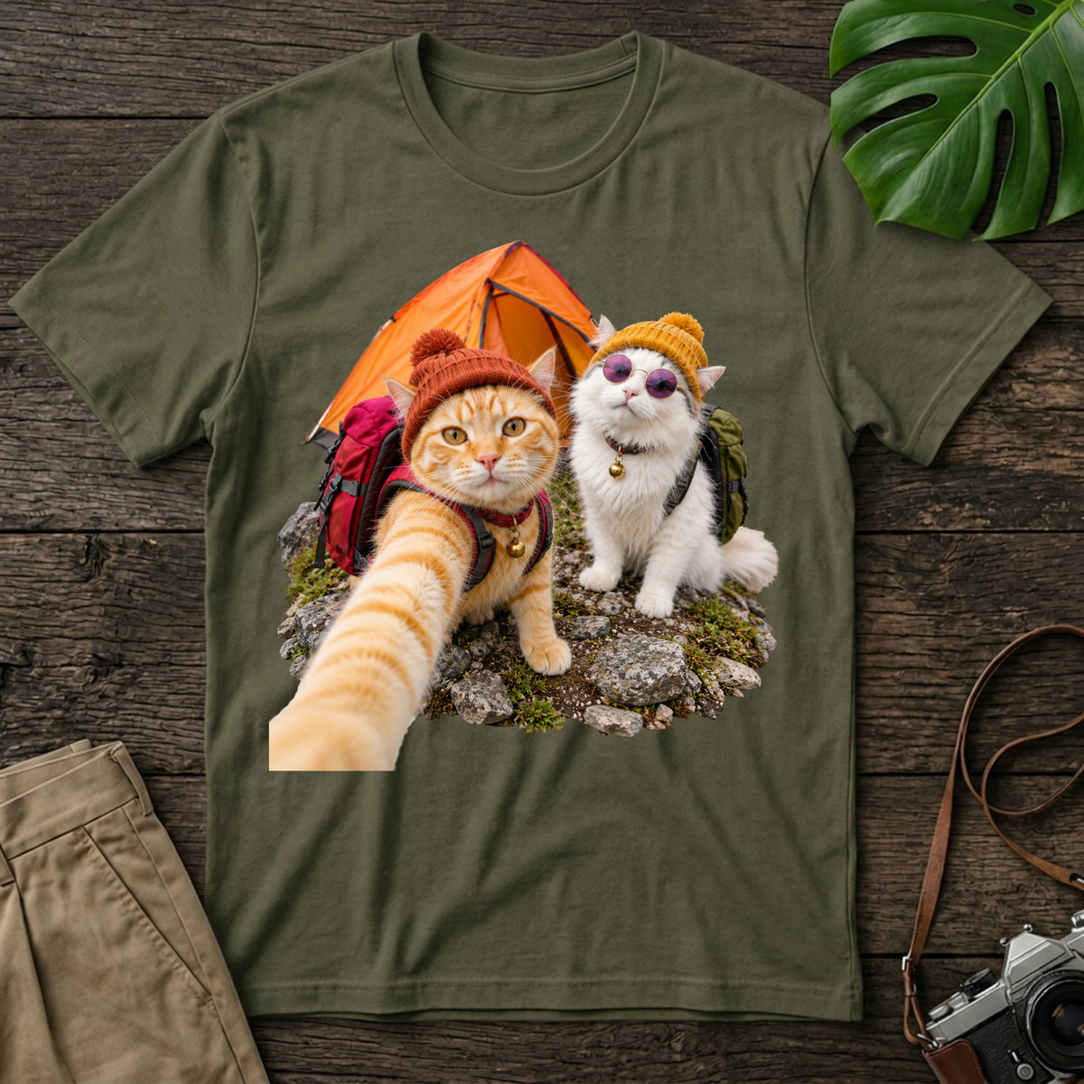 gildan-64000-mockup-military-green
