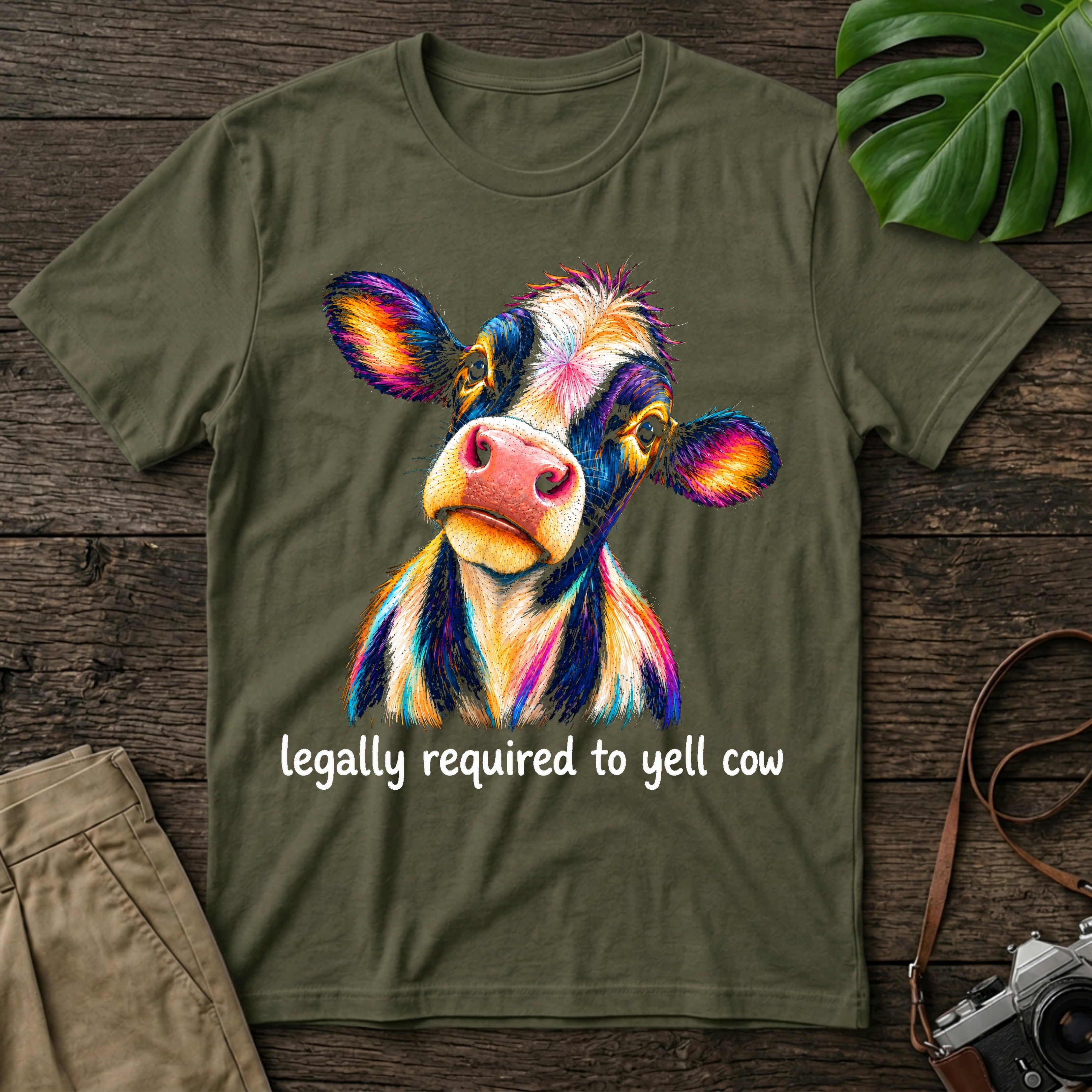 gildan-64000-mockup-military-green