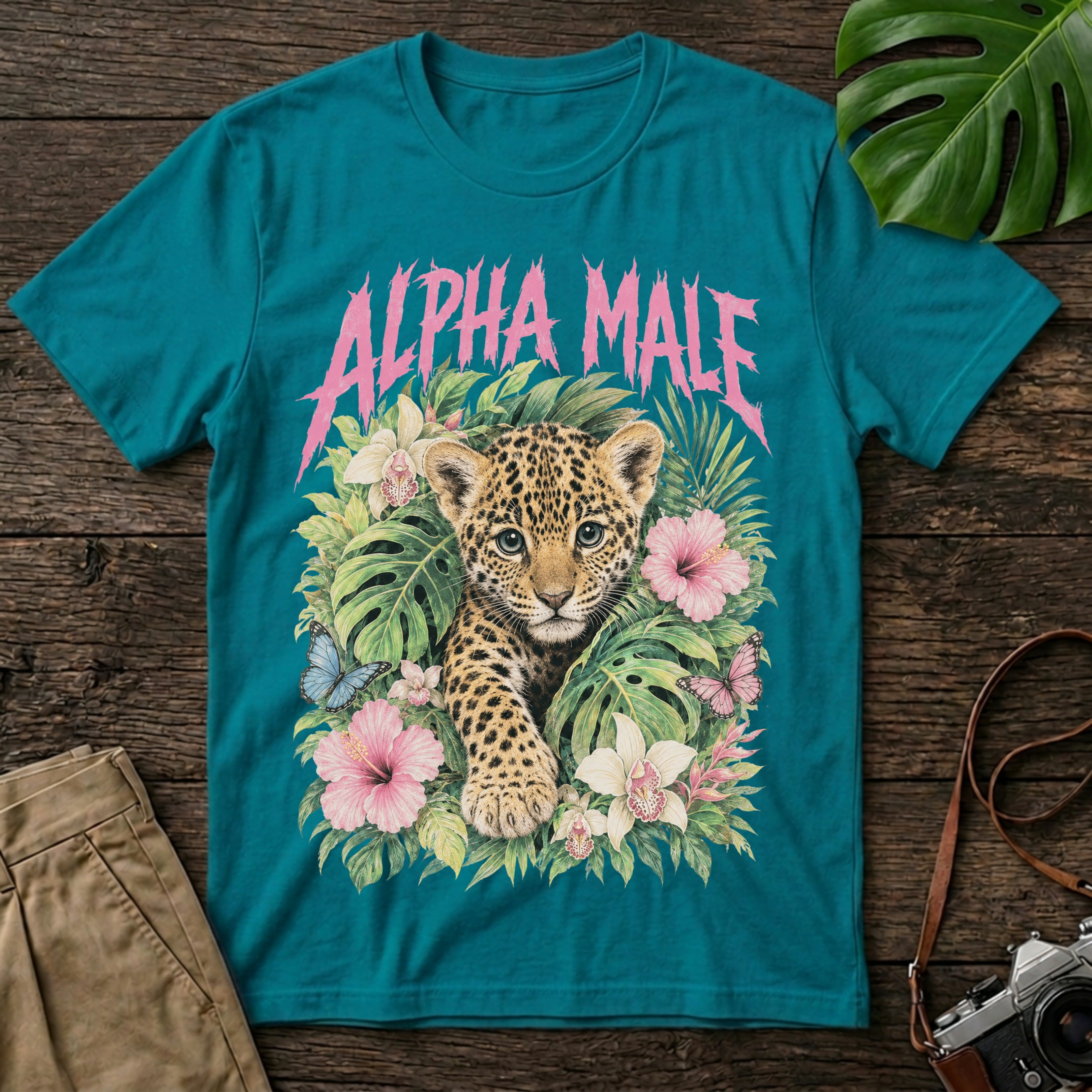 gildan-64000-mockup-tropical-blue