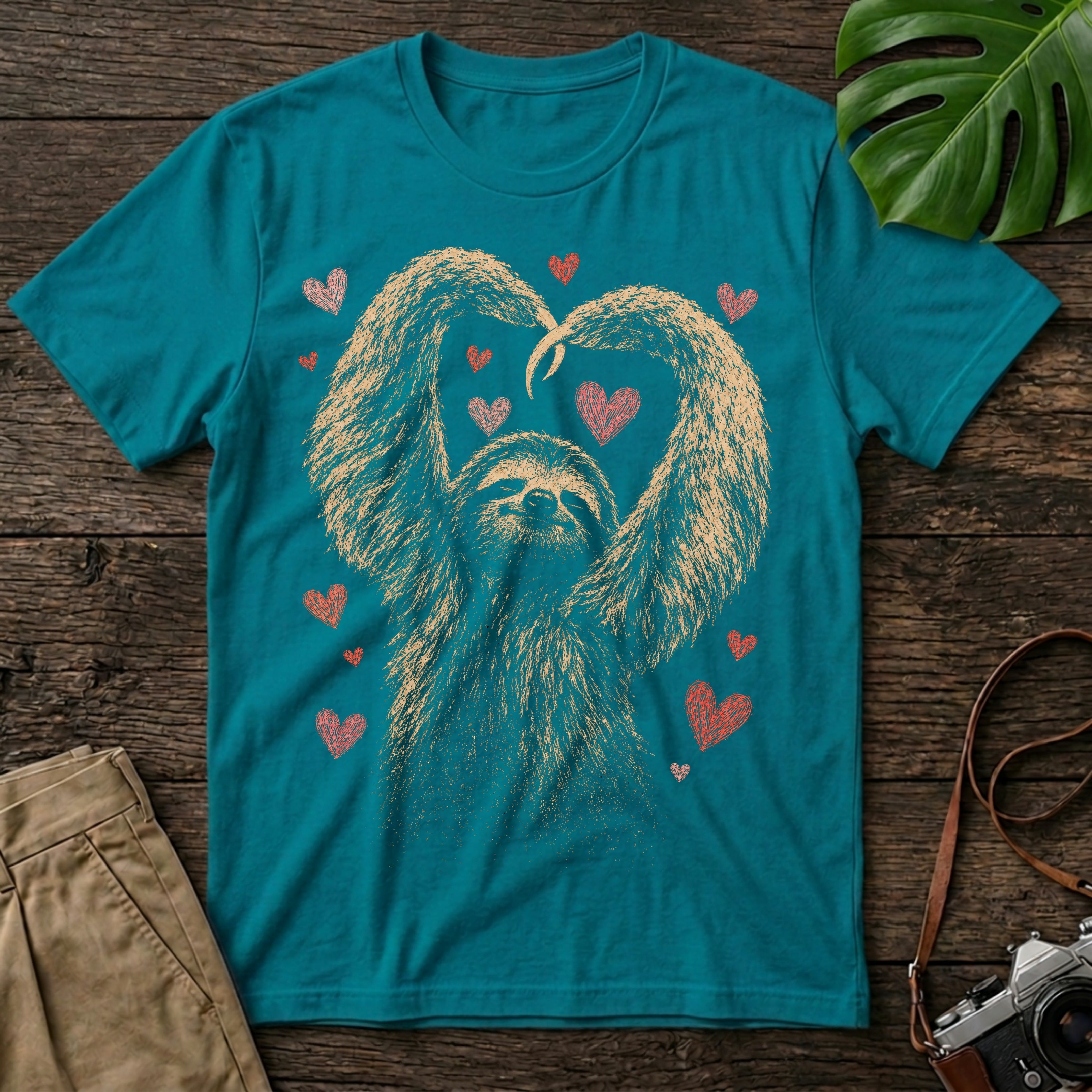 gildan-64000-mockup-tropical-blue