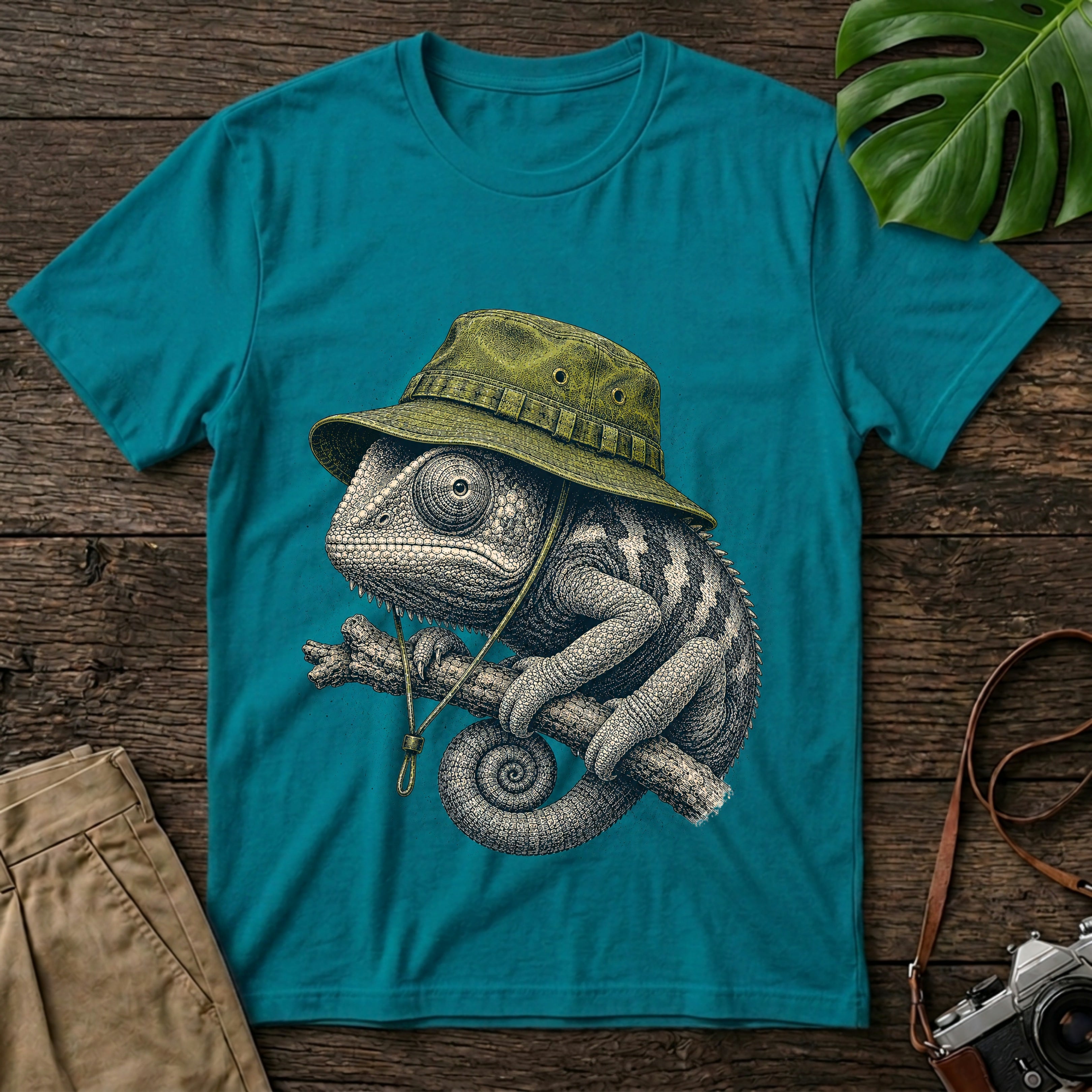 gildan-64000-mockup-tropical-blue