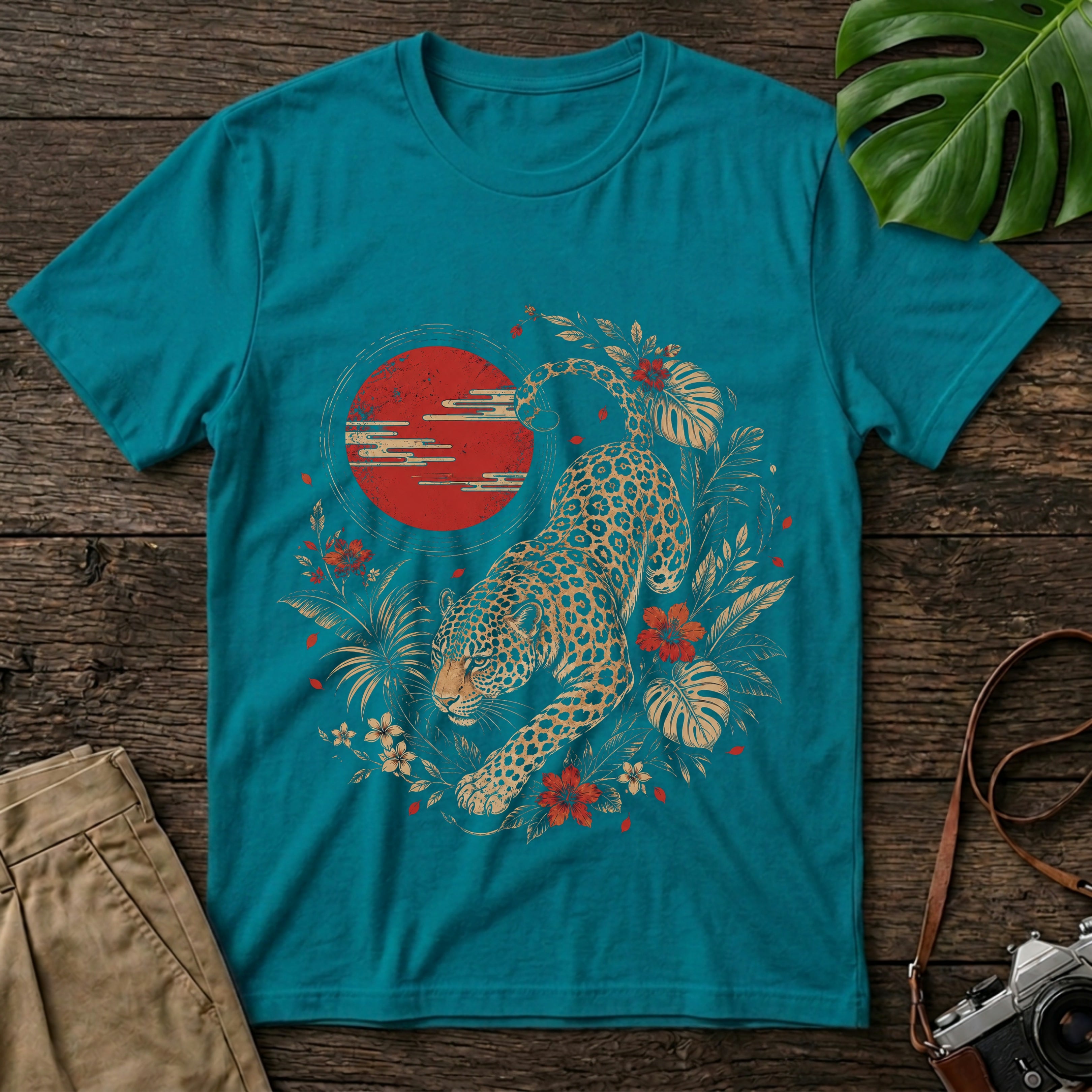 gildan-64000-mockup-tropical-blue