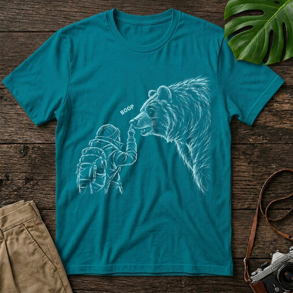 gildan-64000-mockup-tropical-blue