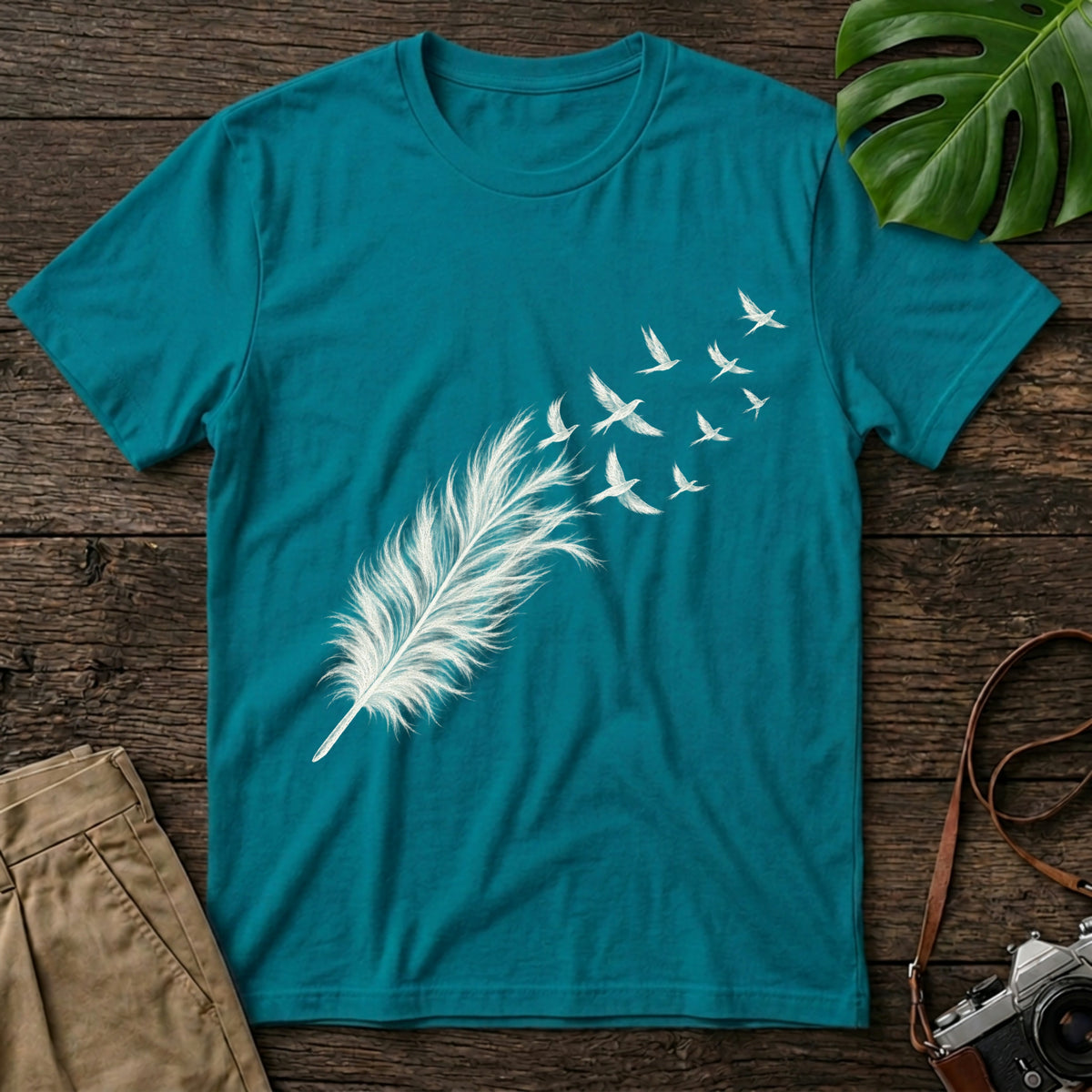 gildan-64000-mockup-tropical-blue
