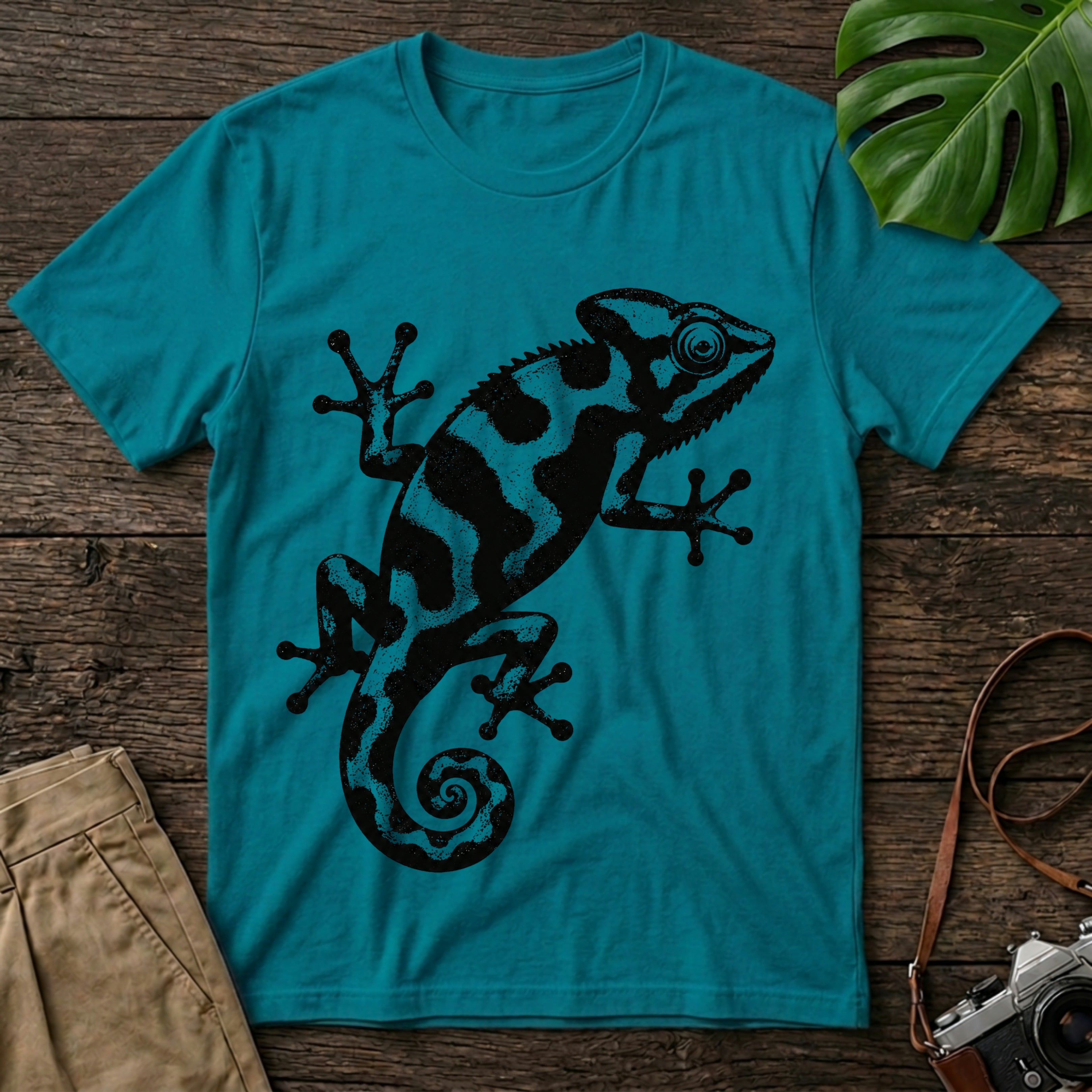 gildan-64000-mockup-tropical-blue
